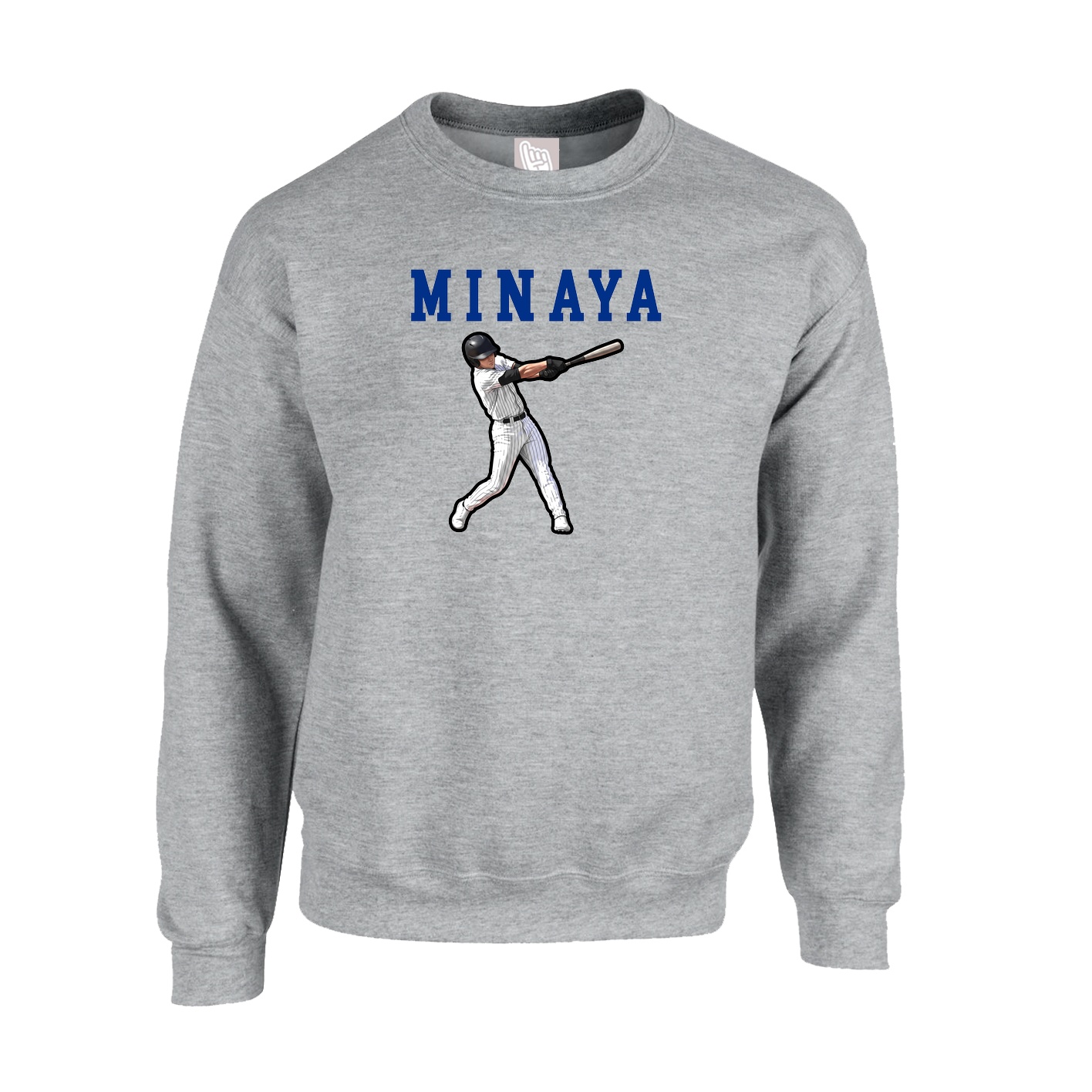 Fleece Crew — Shirsey in Grey