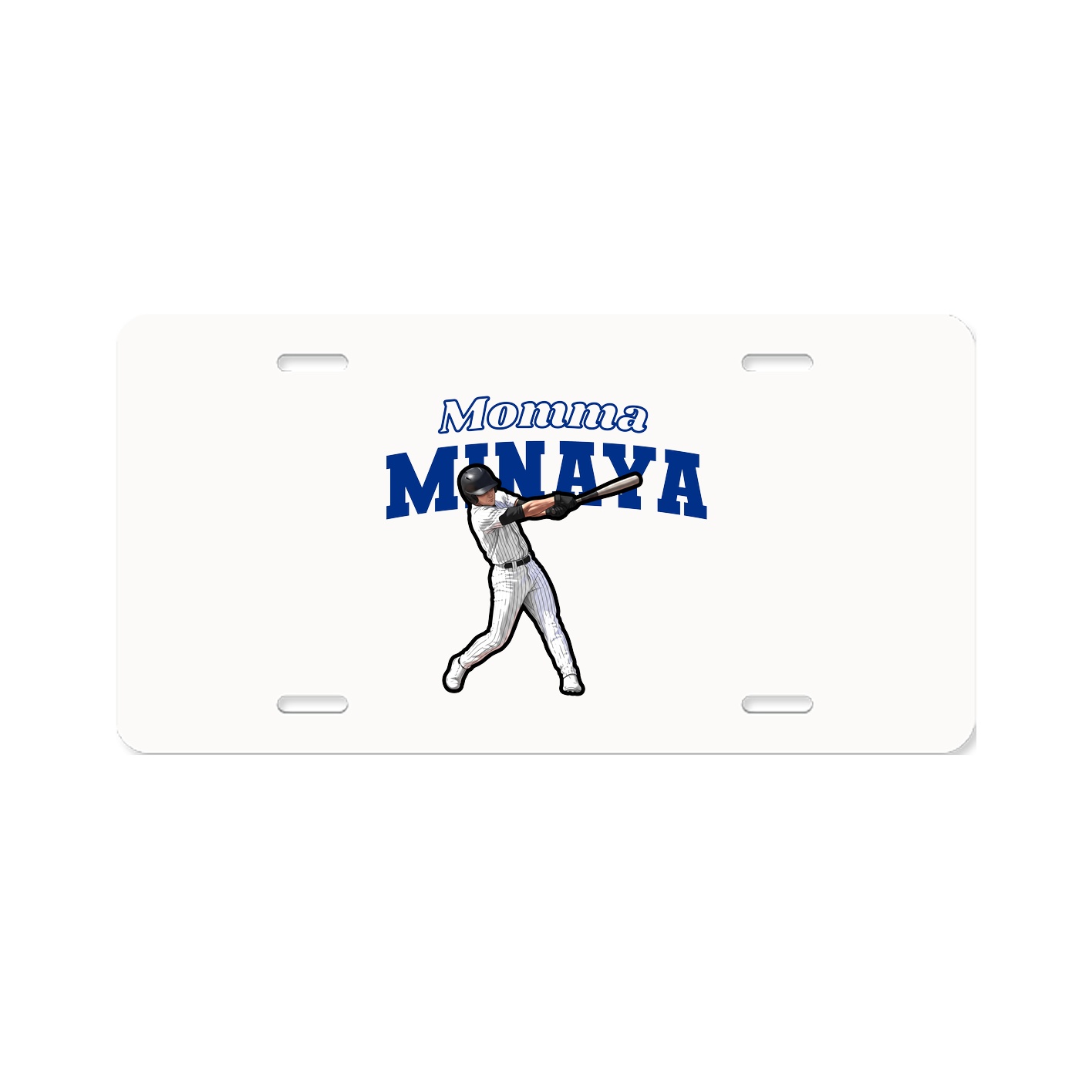 License Plate — Mothers Day Block in Classic