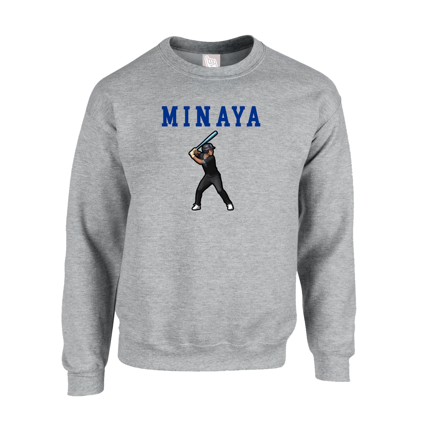 Fleece Crew — Shirsey in Grey