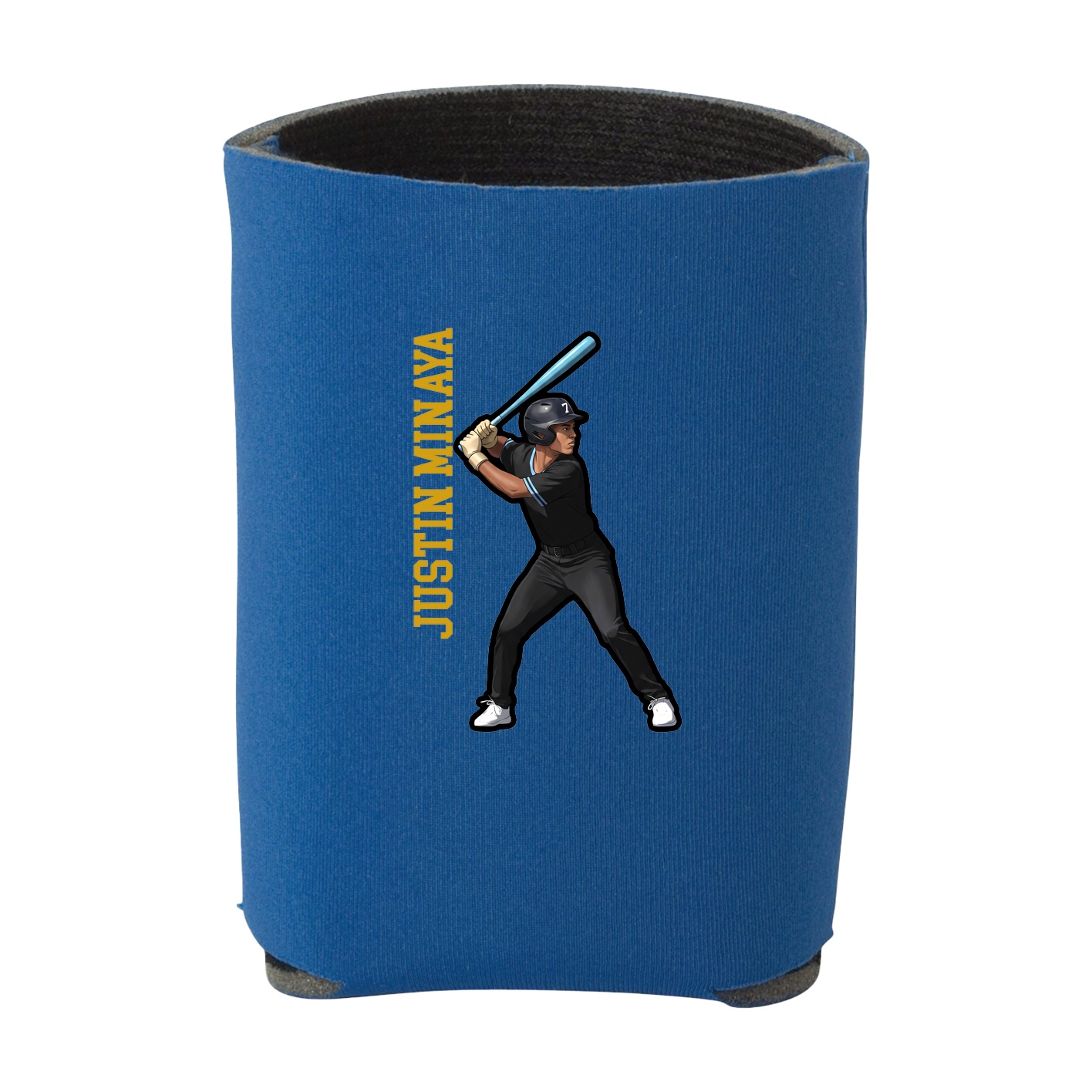 Can Holder — Name Vertical in Royal
