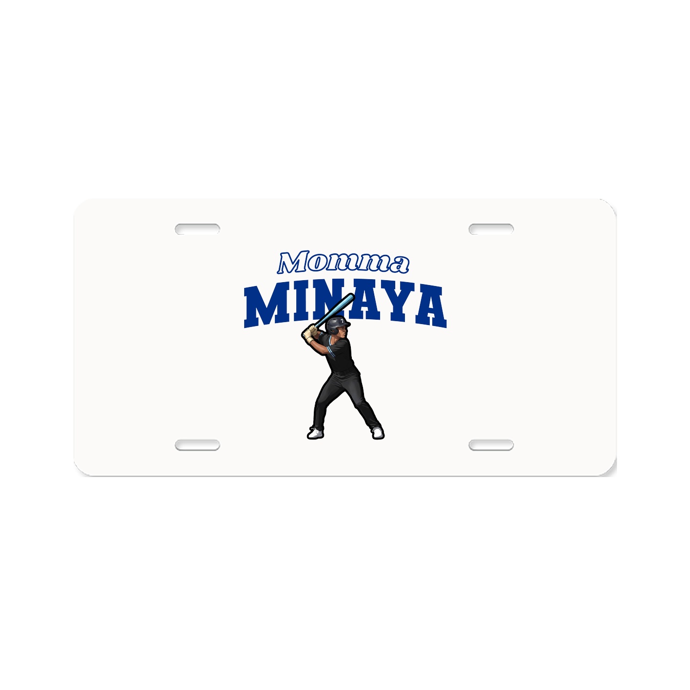 License Plate — Mothers Day Block in Classic