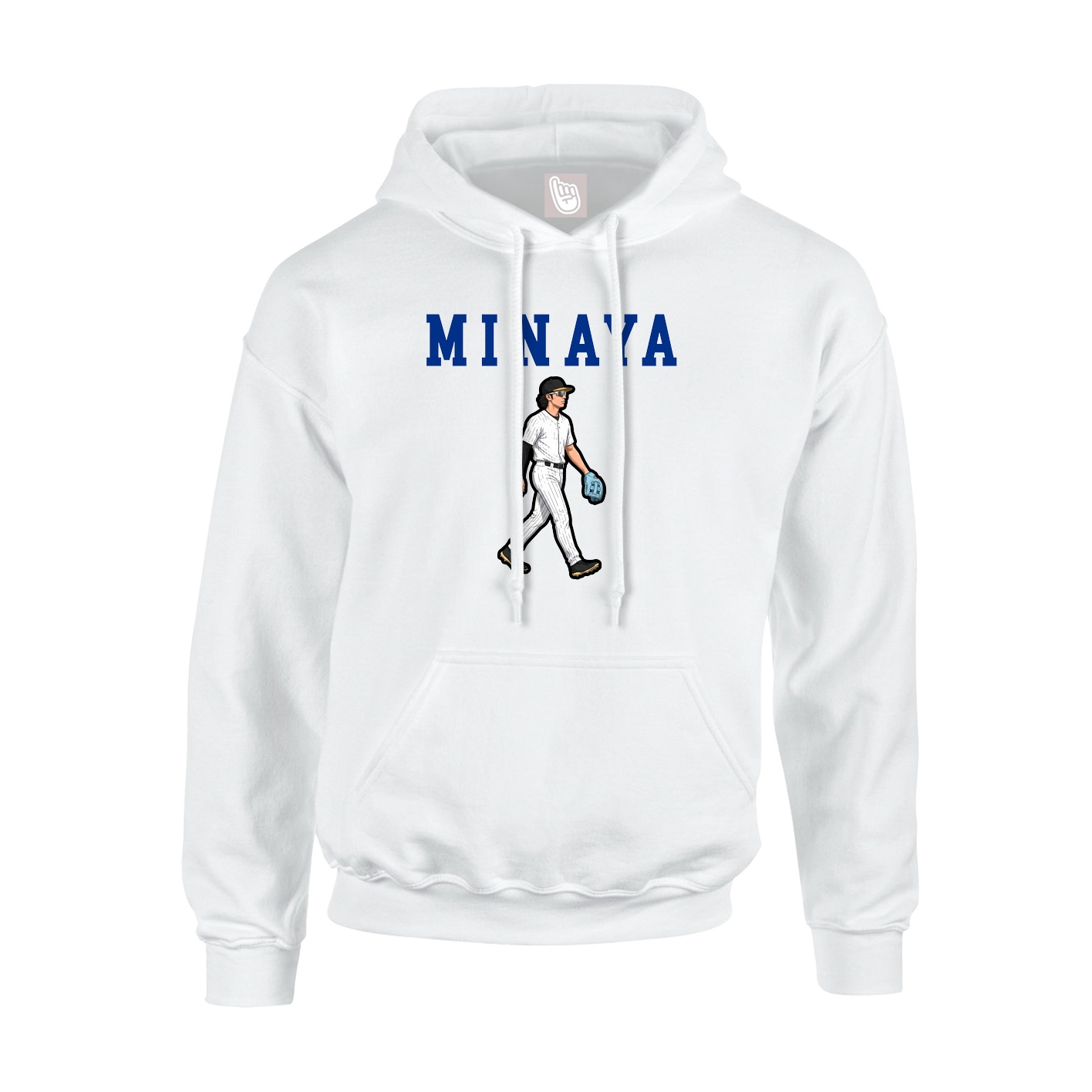 Hoodie — Shirsey in White
