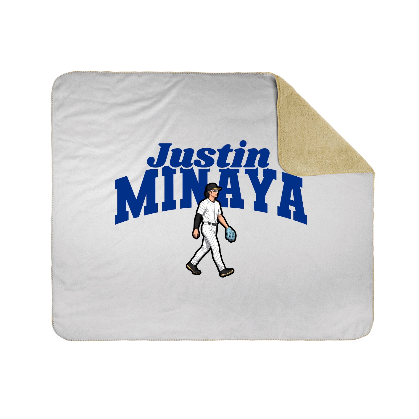 Throw Blanket — Signature Arch in White