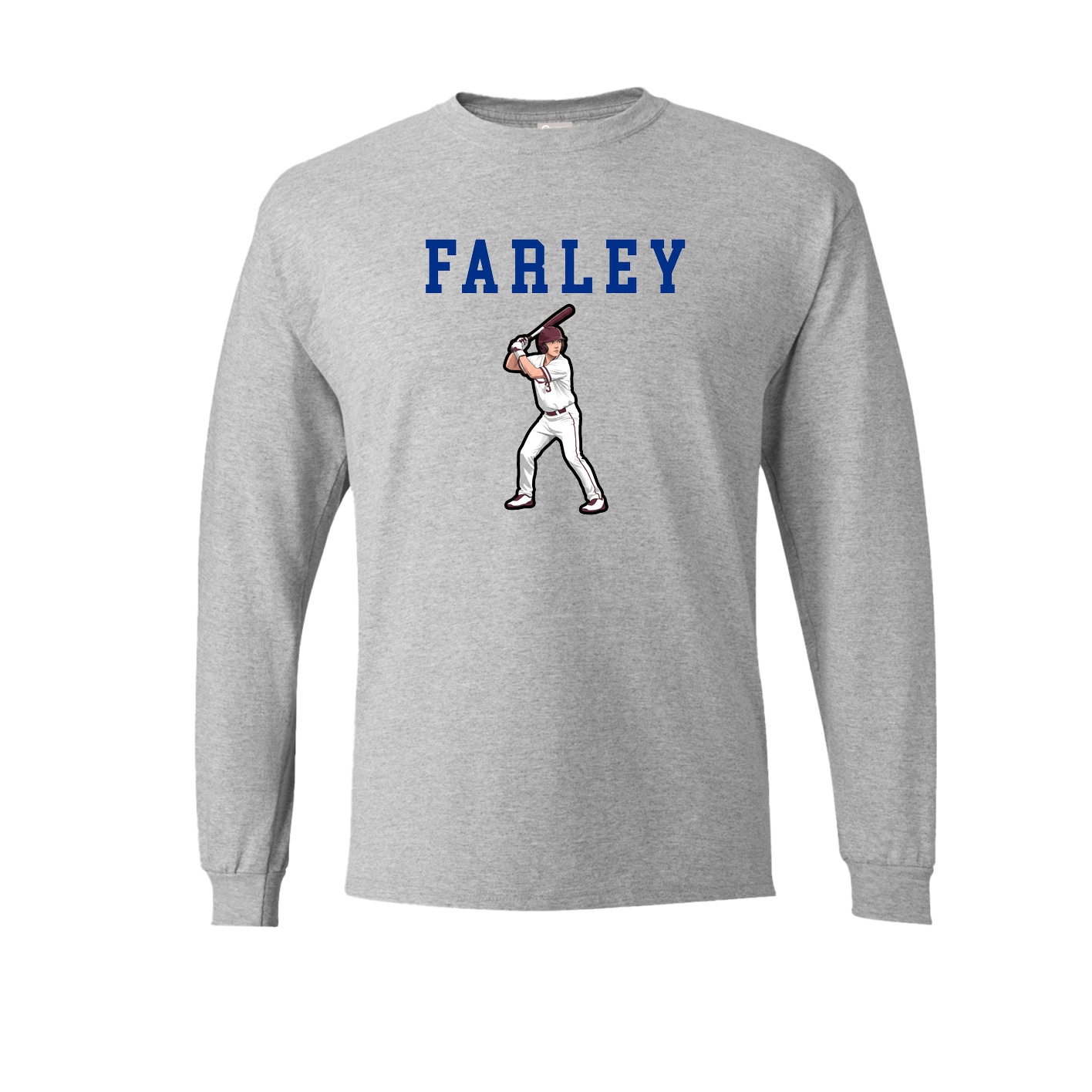 Long Sleeve Tee — Shirsey in Grey