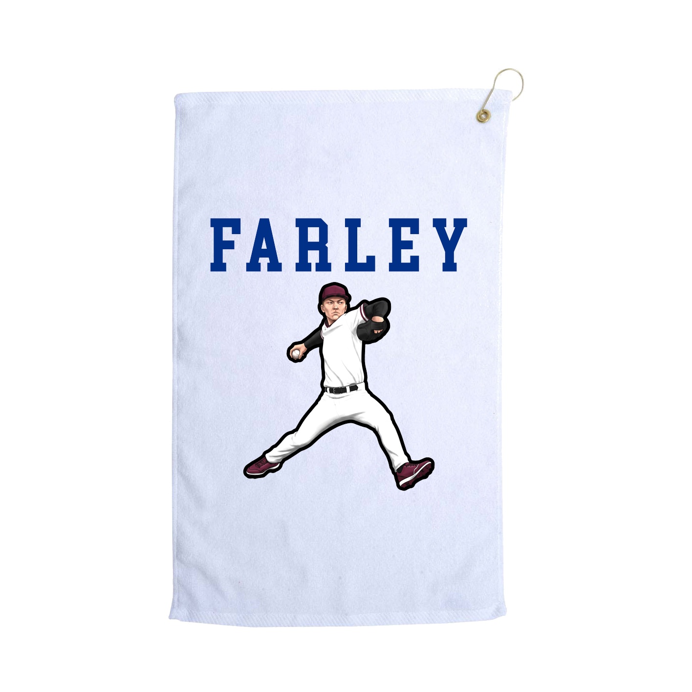 Golf Towel — Shirsey in White