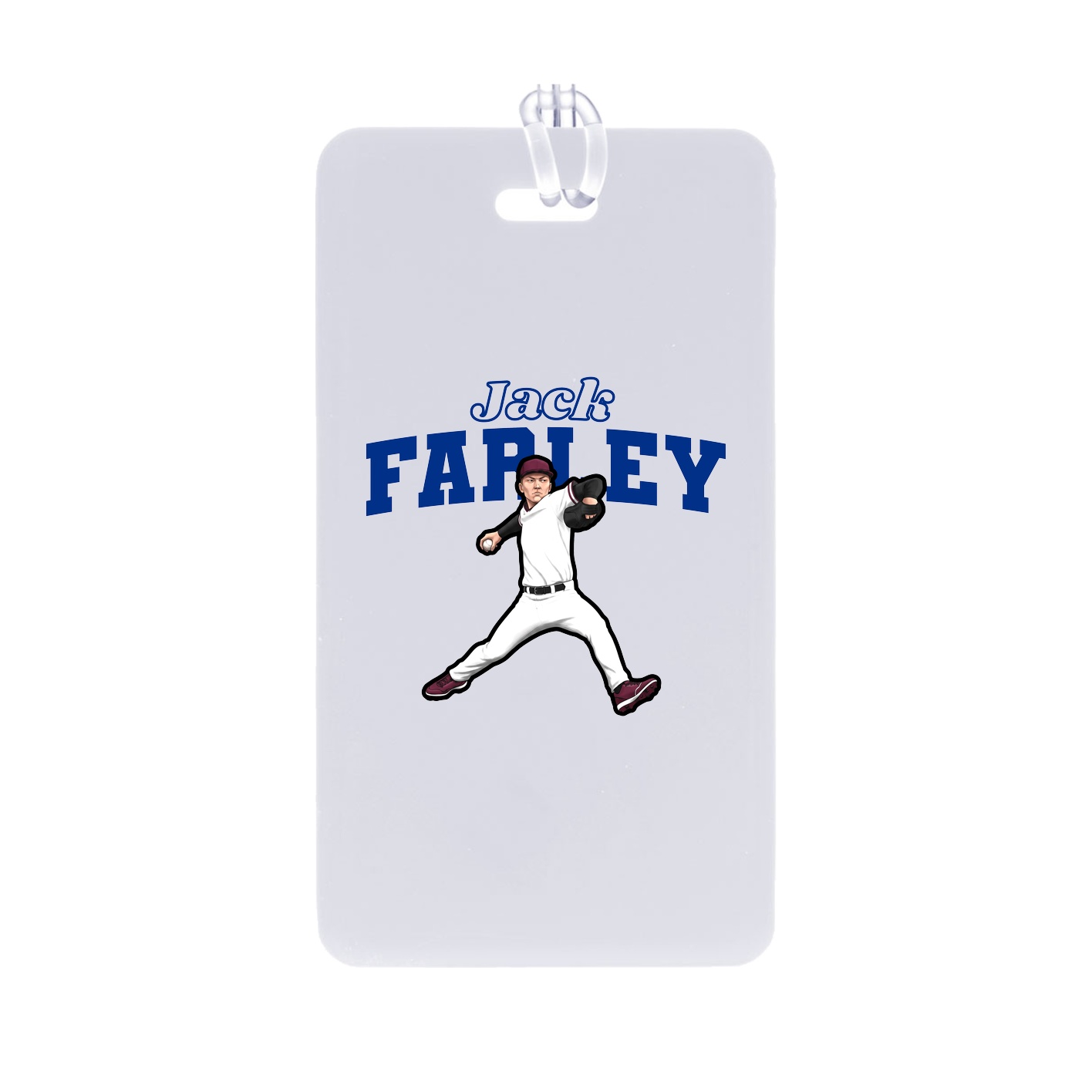 Bag Tag — Name Arch in Classic