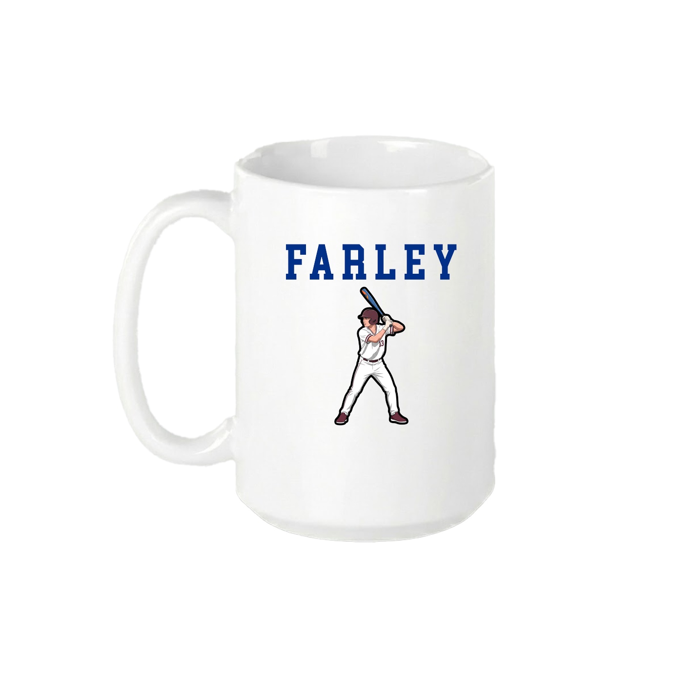 15oz Coffee Mug — Shirsey in White