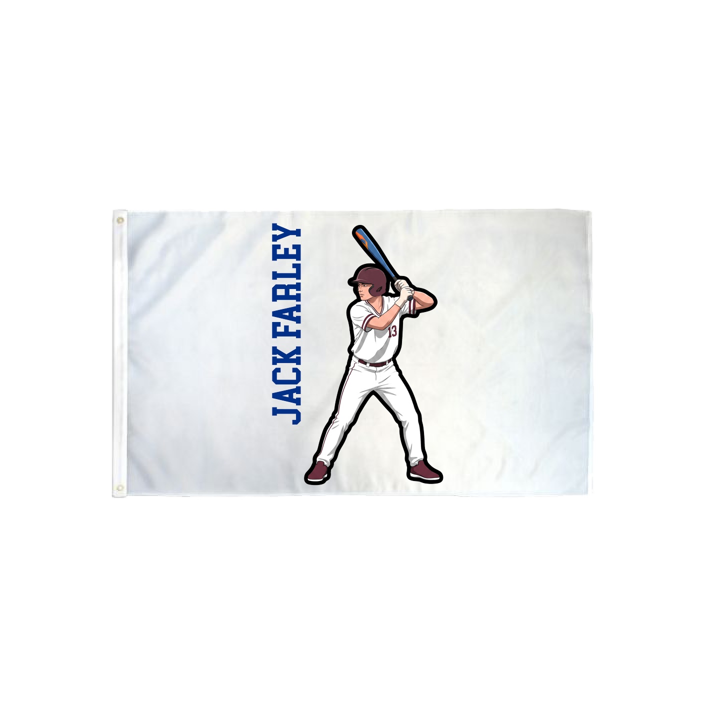 3x5 Flag — Name Vertical in Classic