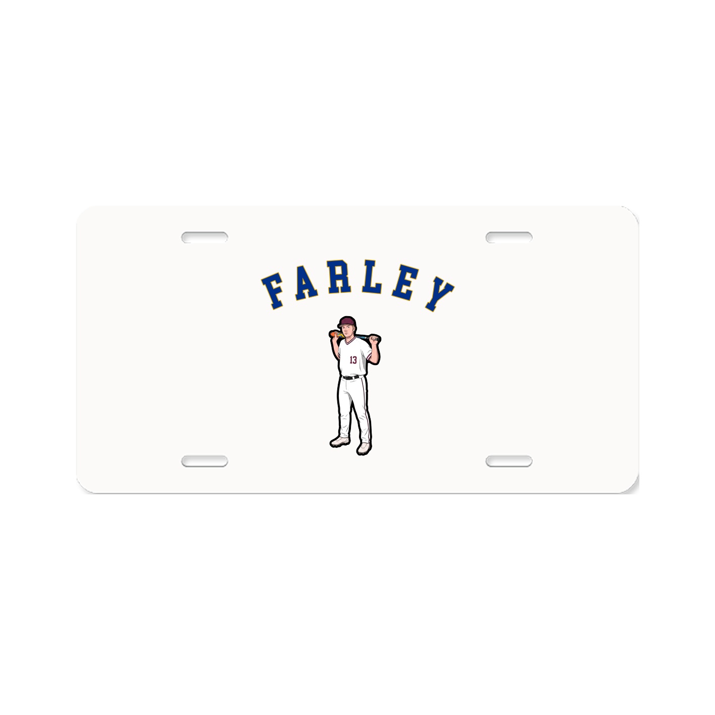 License Plate — Shirsey Arch in Classic