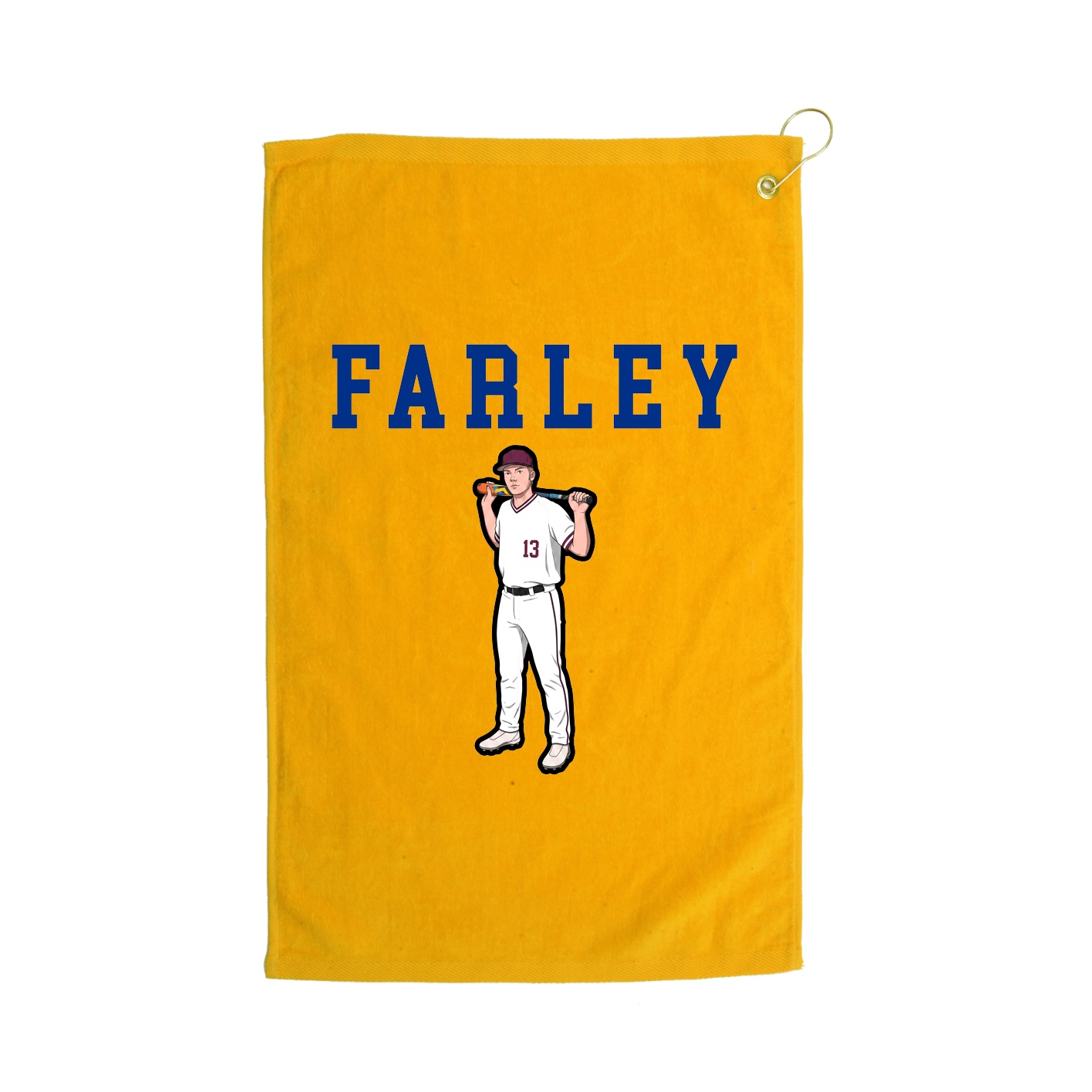 Golf Towel — Shirsey in Gold