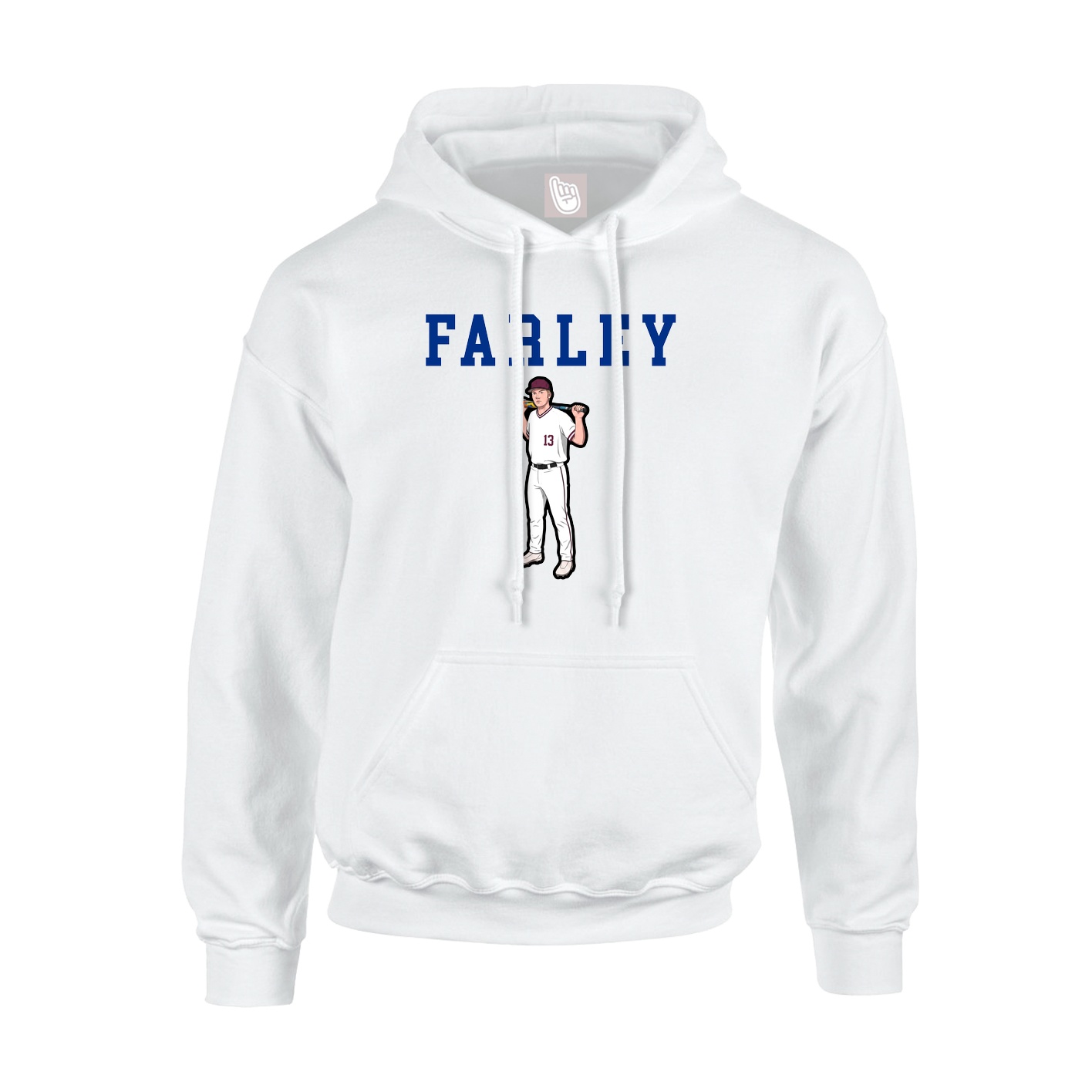 Youth Hoodie — Shirsey in White