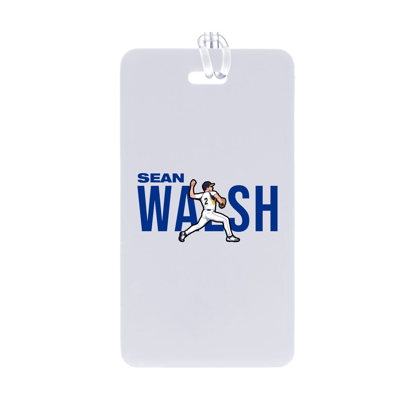 Bag Tag — Player Name in Classic