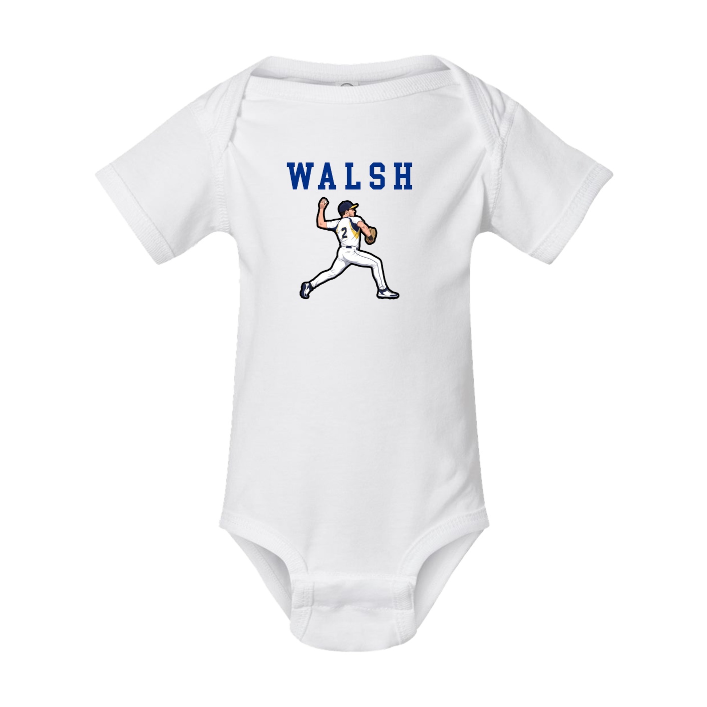 Baby Onesie — Shirsey in White