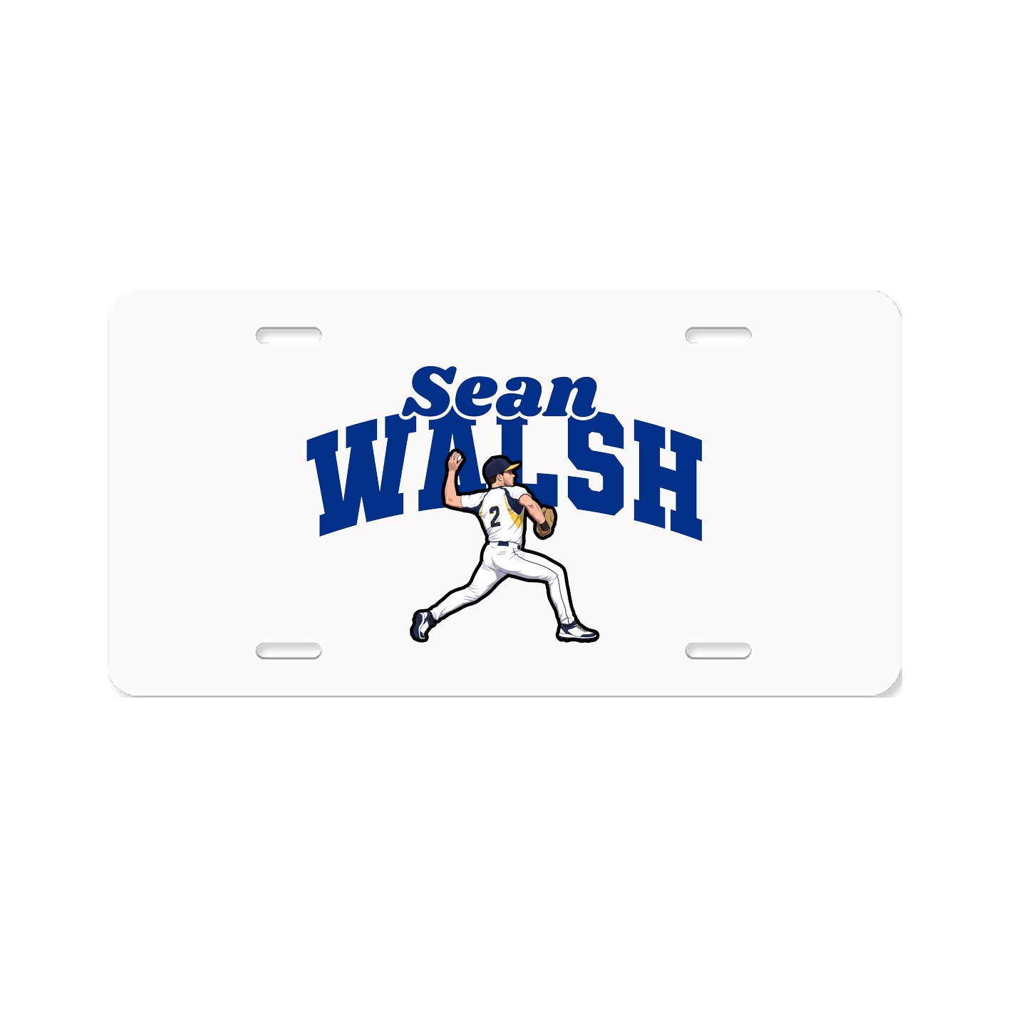 License Plate — Signature Arch in Classic