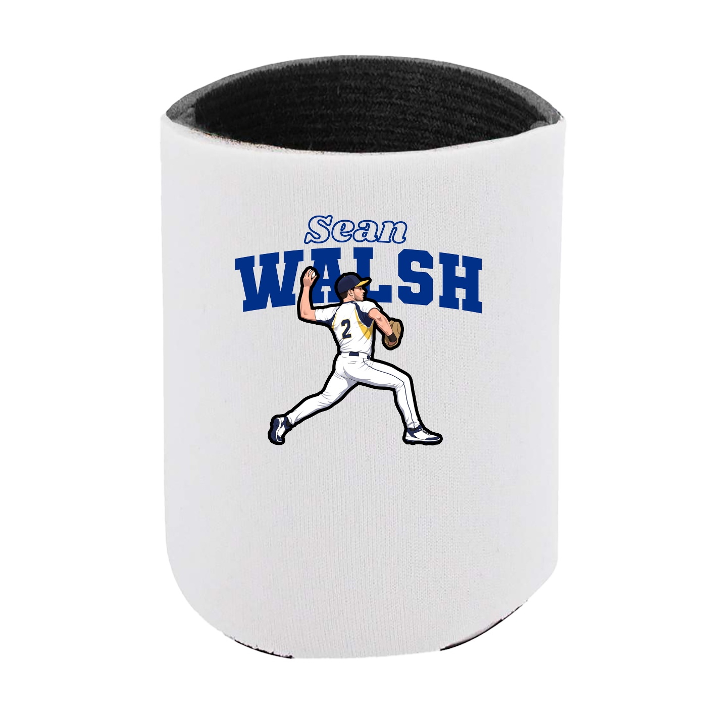 Can Holder — Name Arch in White