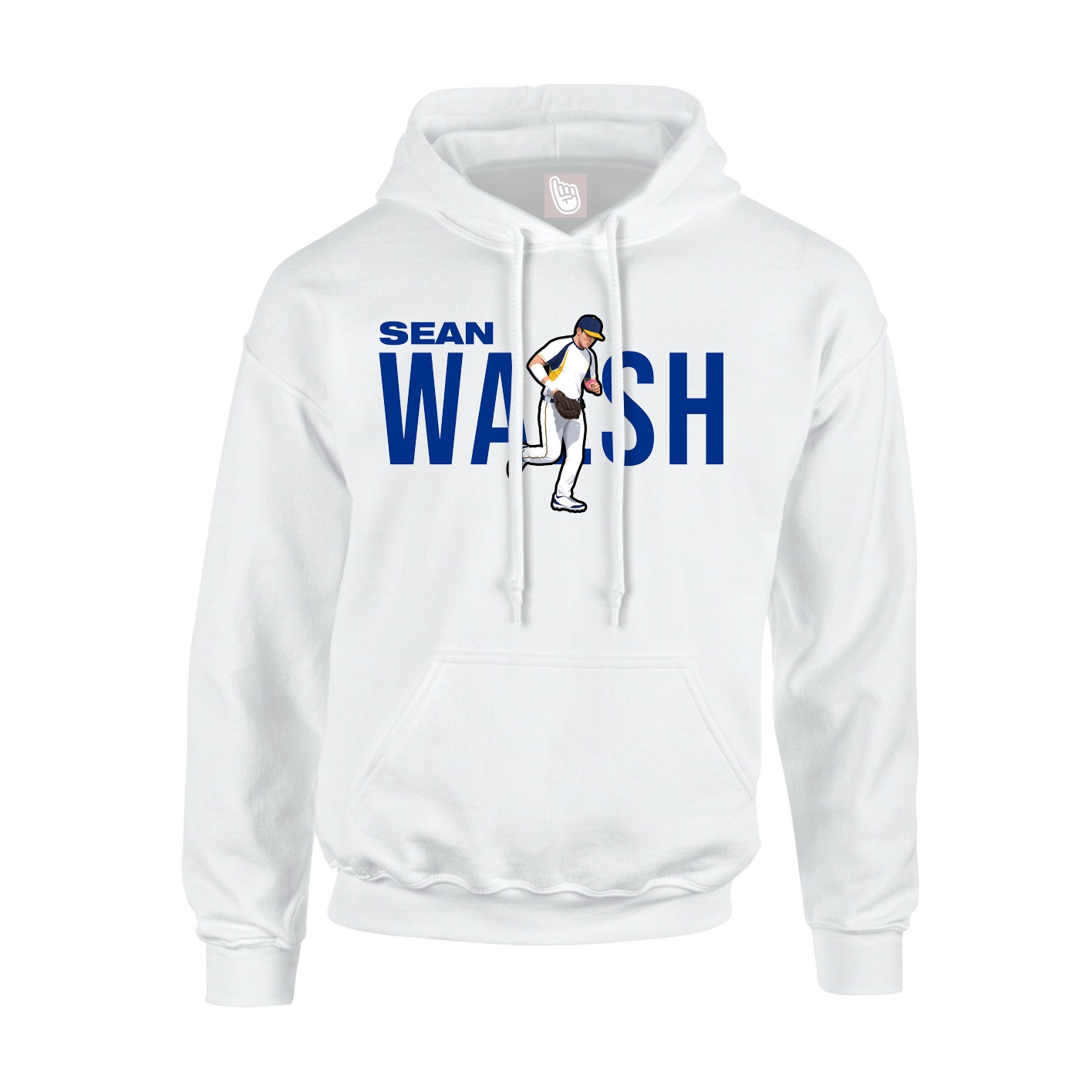 Hoodie — Player Name in White