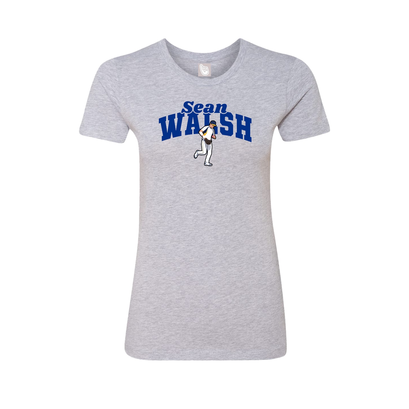 Womens Tee — Signature Arch in Grey