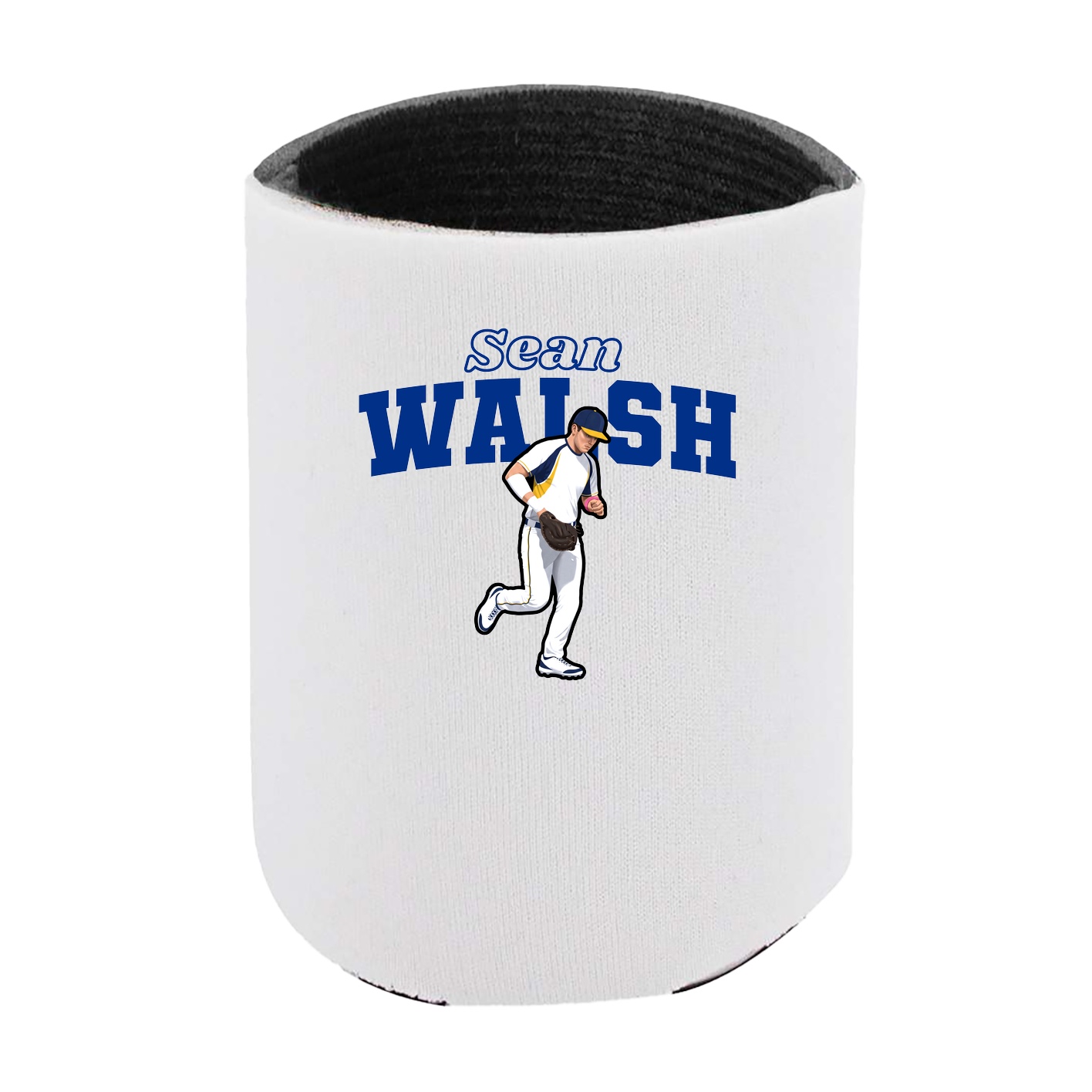 Can Holder — Name Arch in White