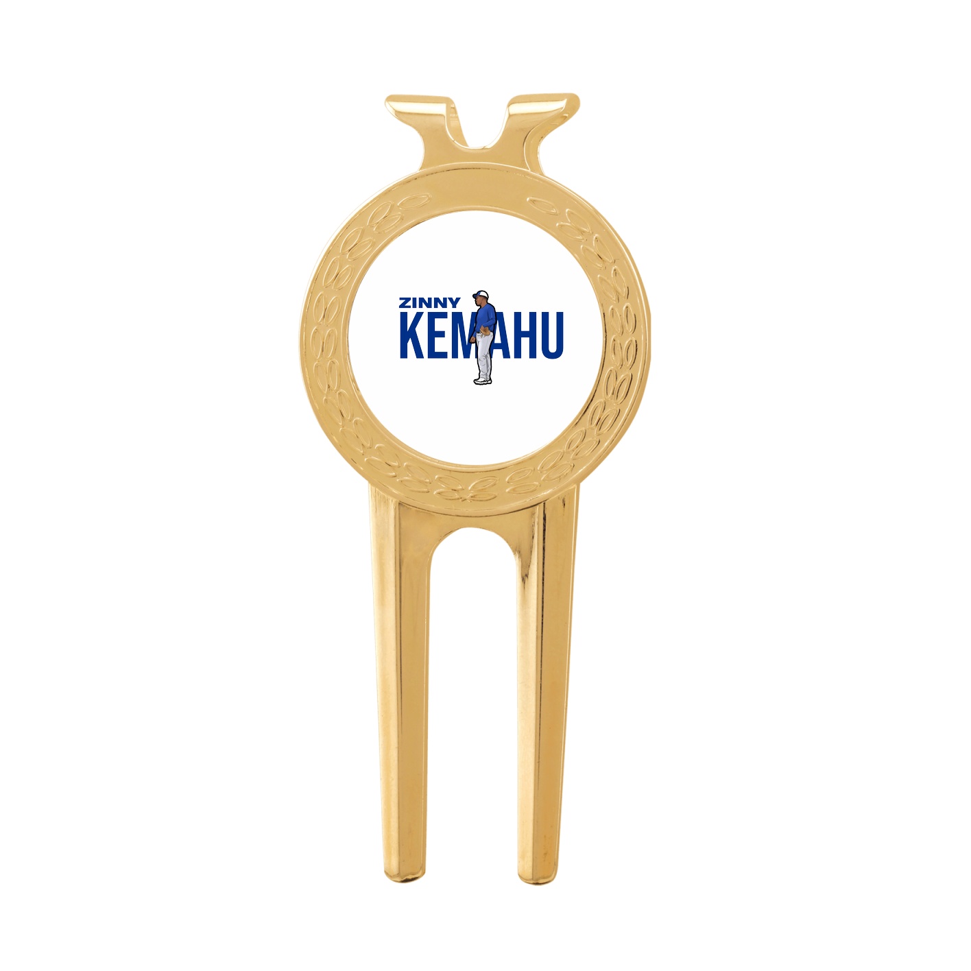 Divot Tool with Ball Marker — Player Name in Classic