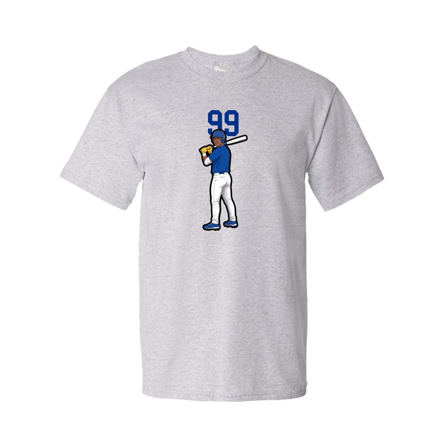 Tee — Number Top in Grey