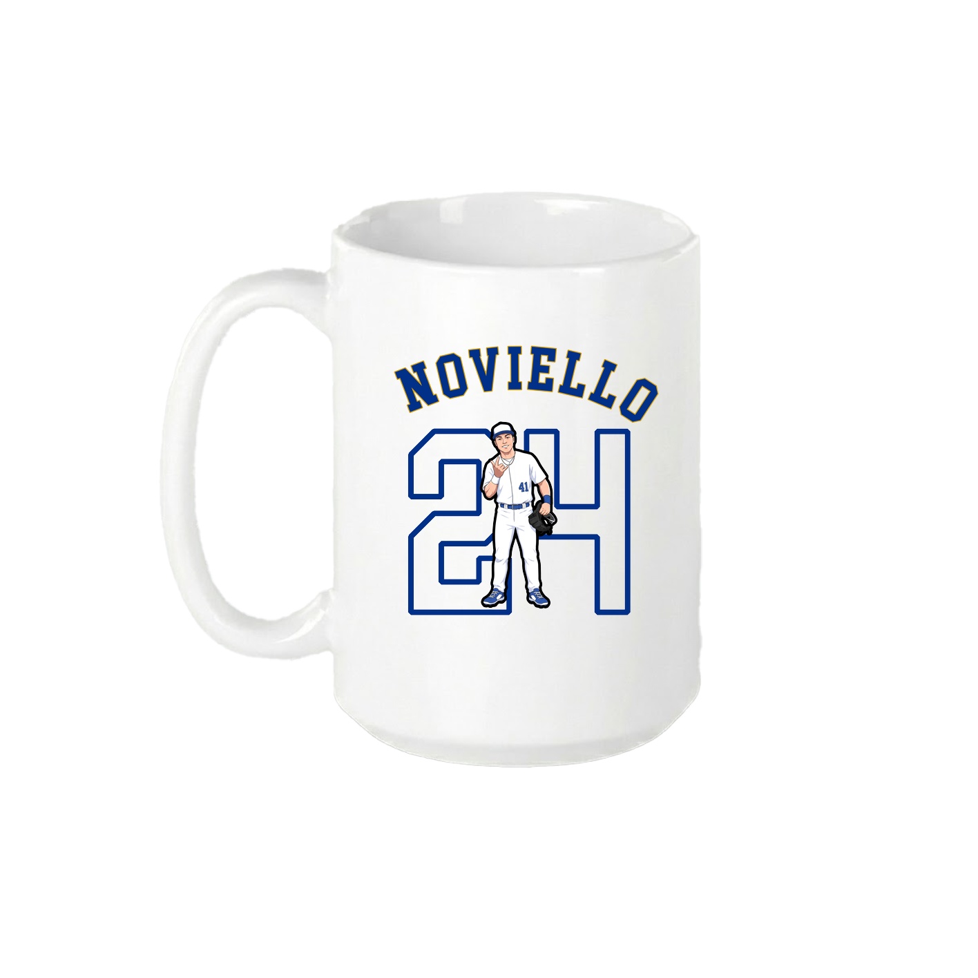 15oz Coffee Mug — Shirsey Arch in White