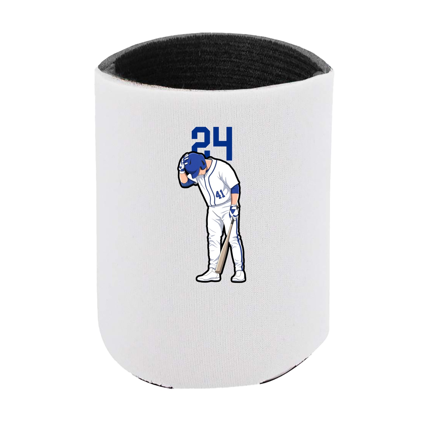 Can Holder — Number Top in White