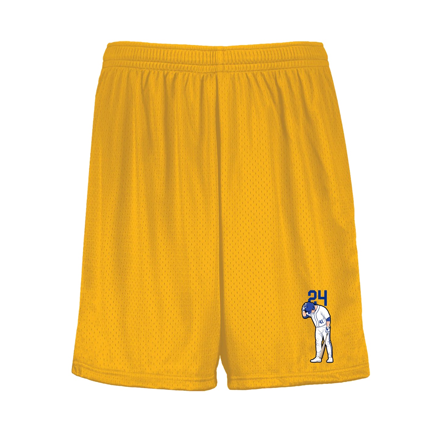 Shorts — Number Top in Gold