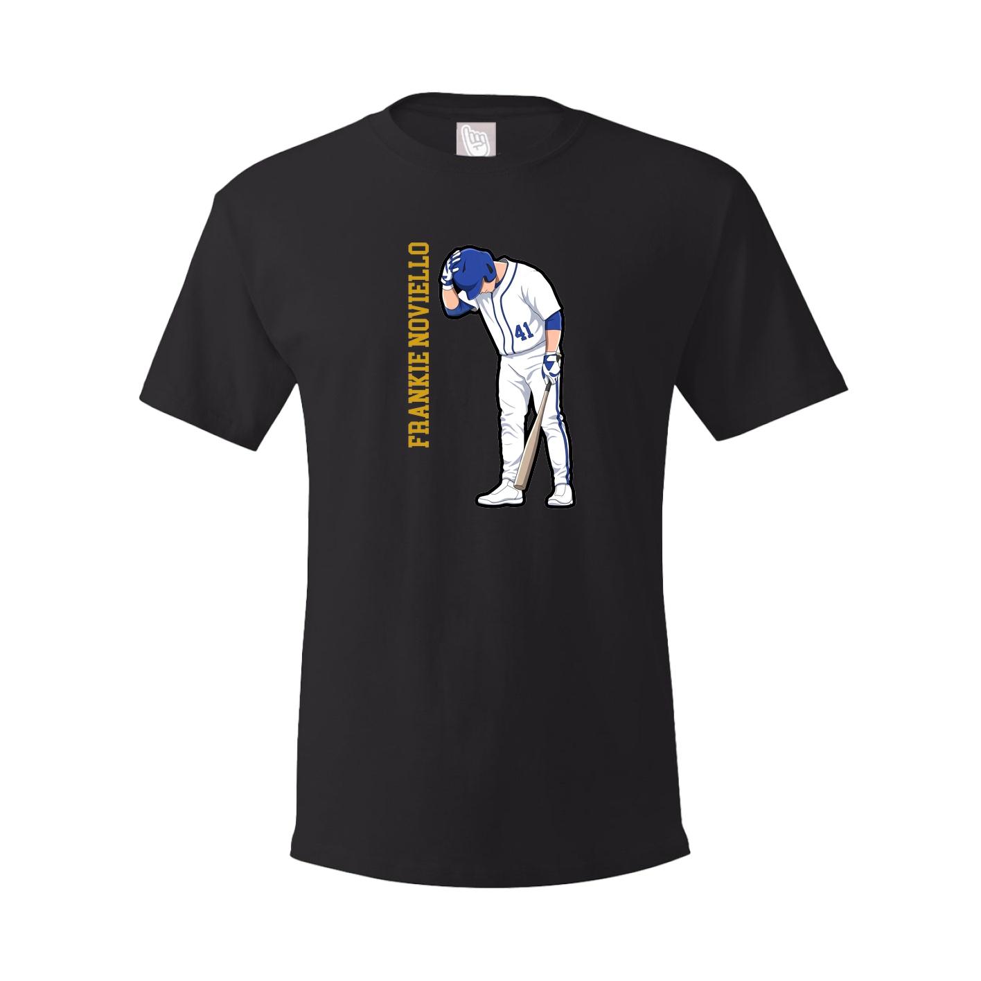 Tee — Name Vertical in Black