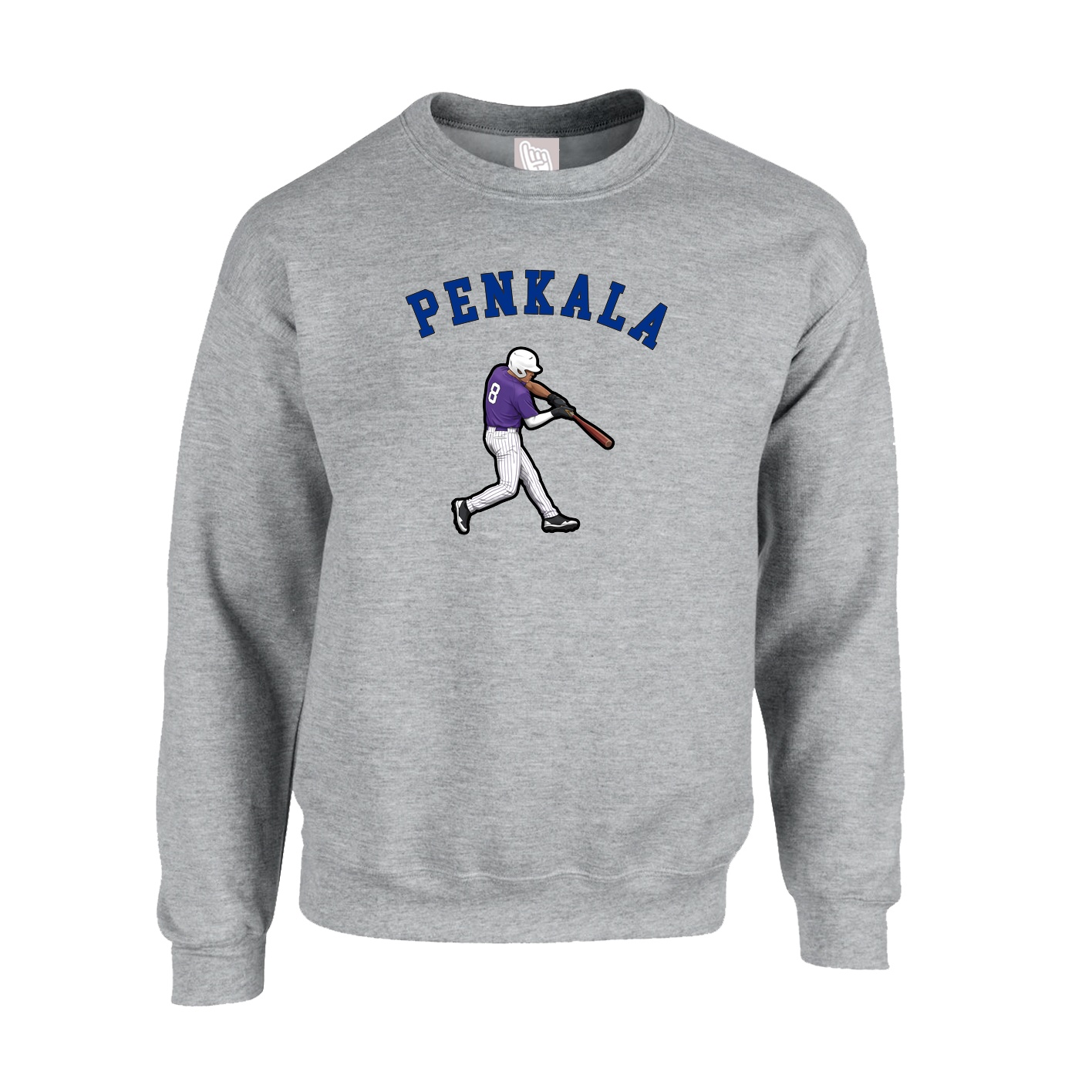 Fleece Crew — Shirsey Arch in Grey