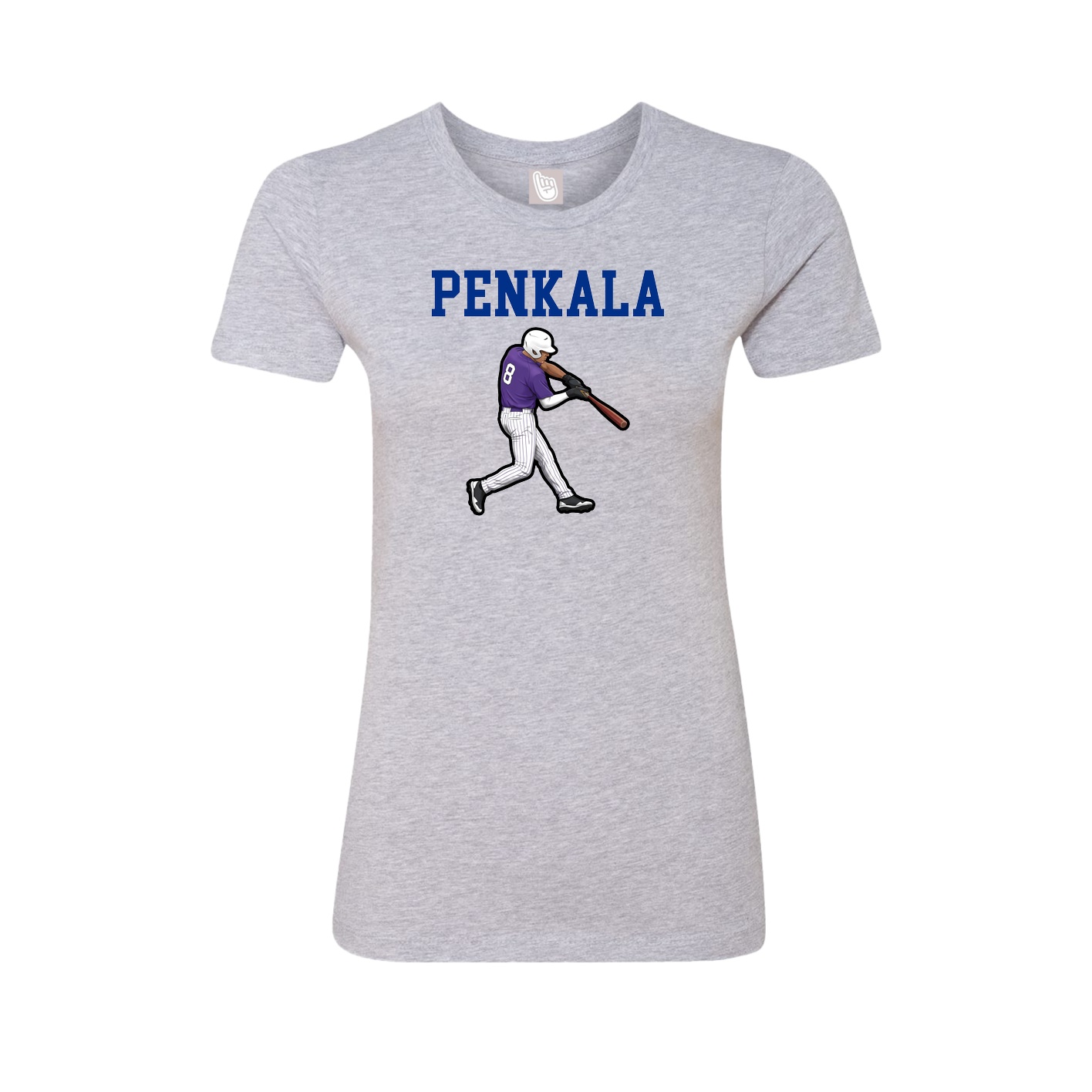 Fitted Women's Tee — Shirsey in Grey