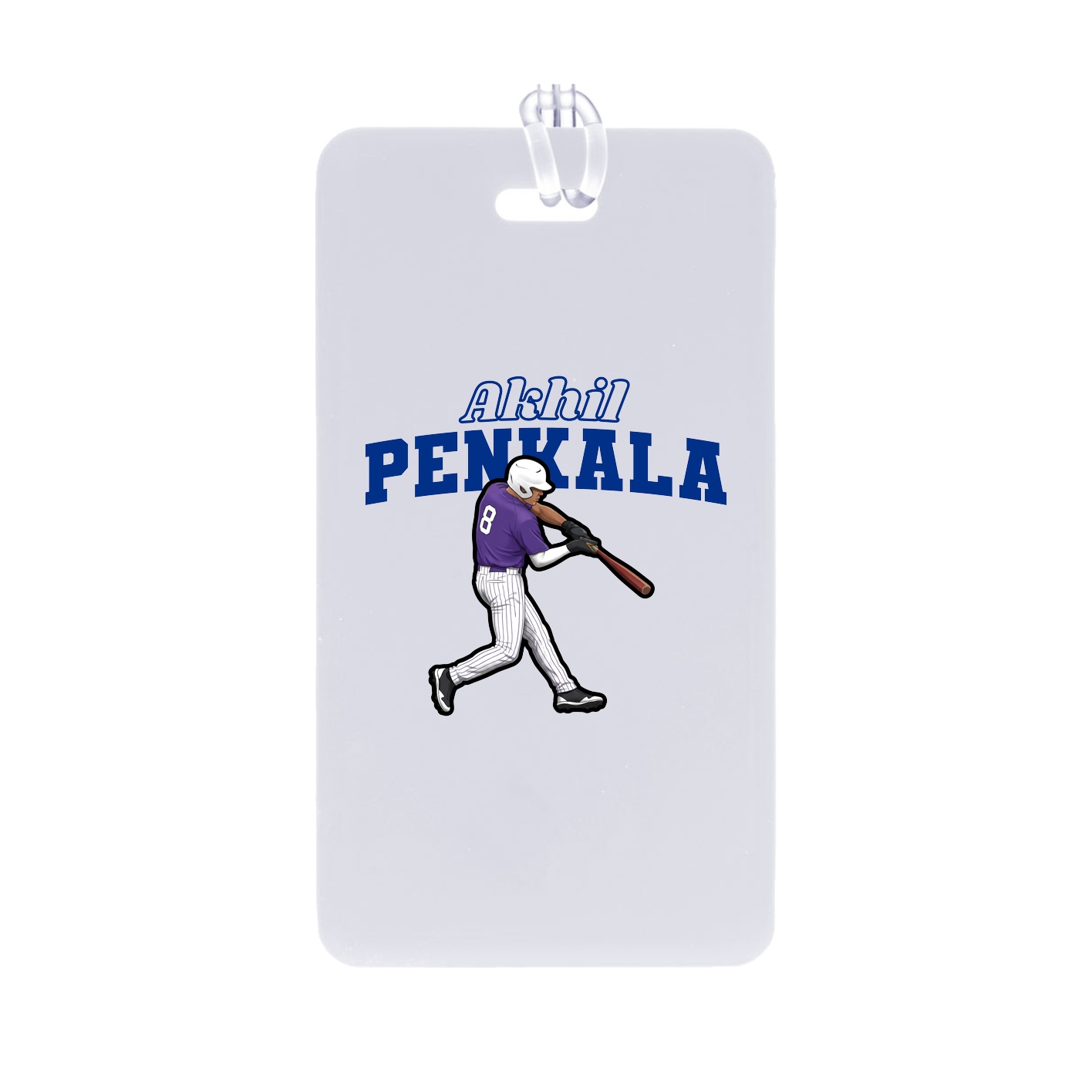 Bag Tag — Name Arch in Classic