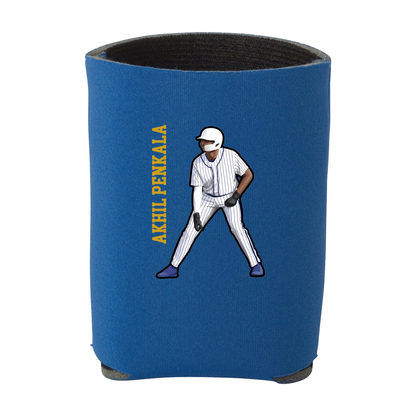 Can Holder — Name Vertical in Royal