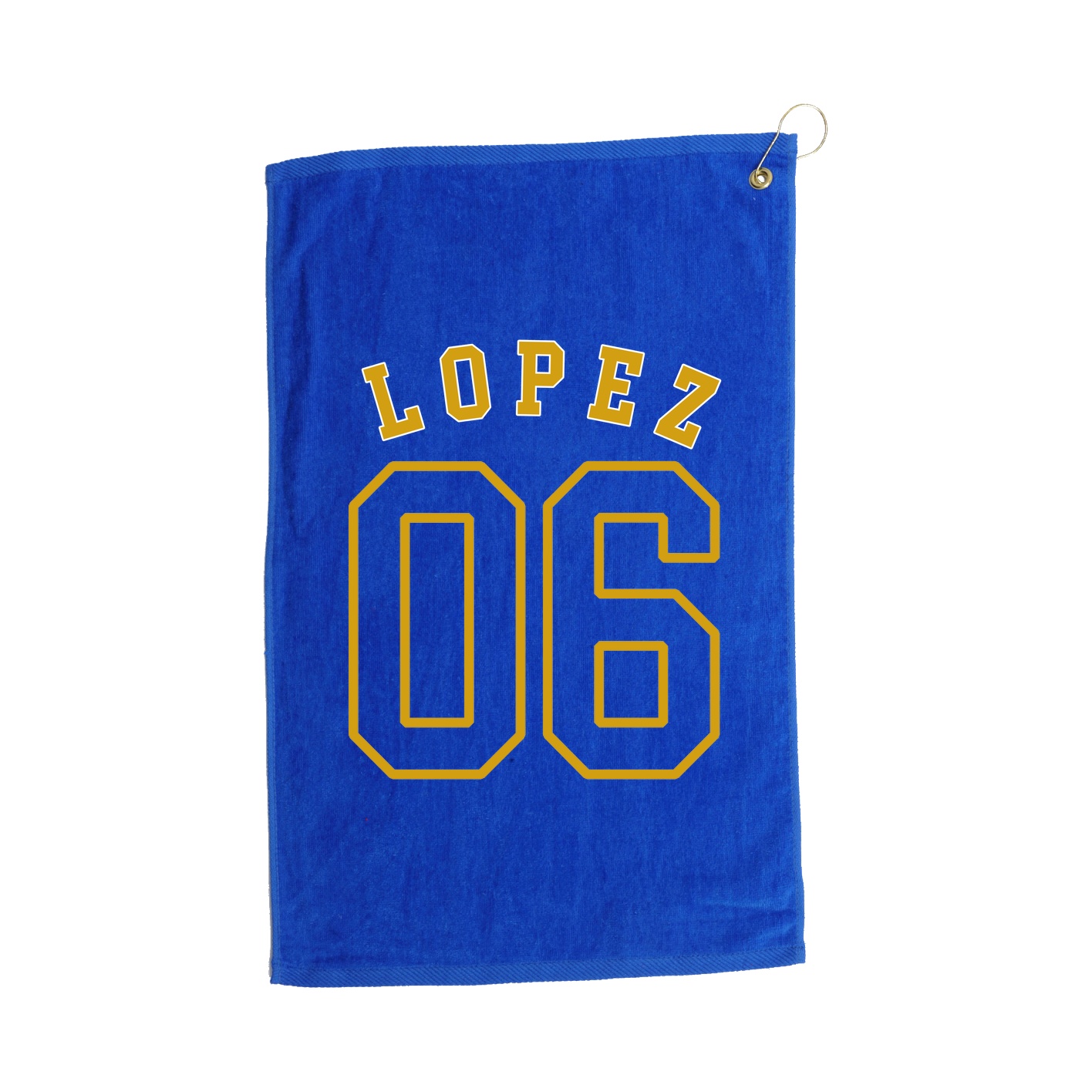 Golf Towel — Shirsey Arch in Royal