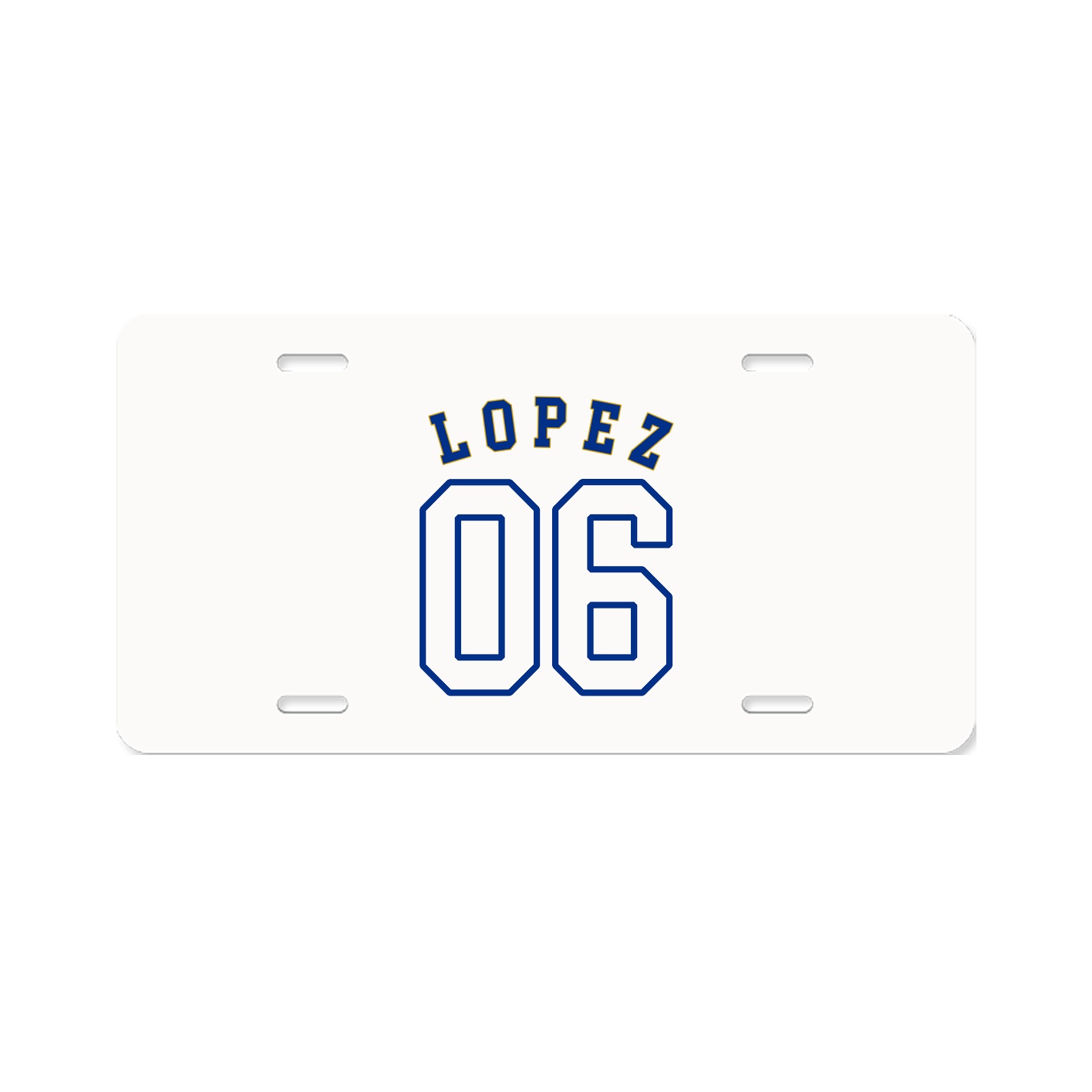 License Plate — Shirsey Arch in Classic