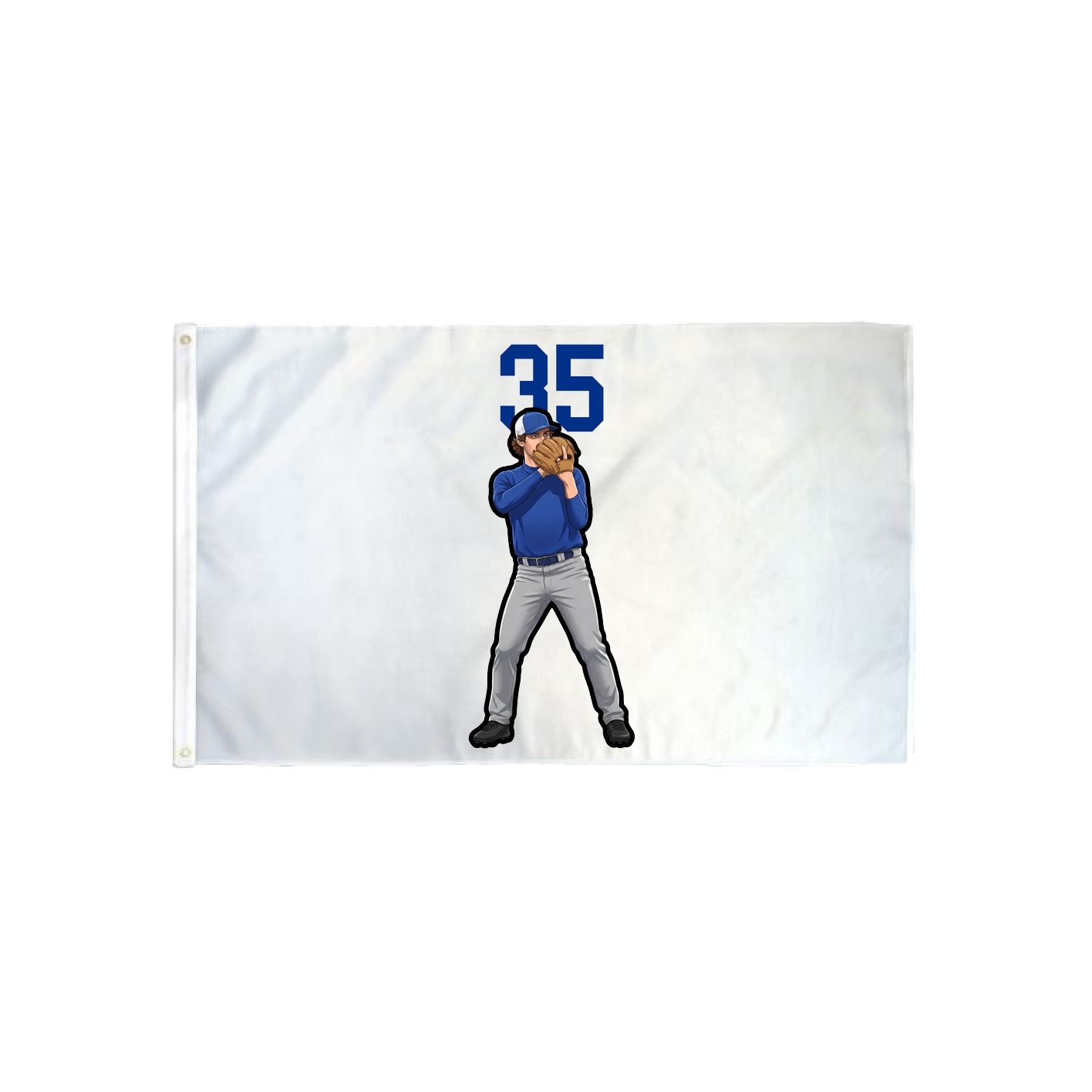 3x5 Flag — Number Top in Classic