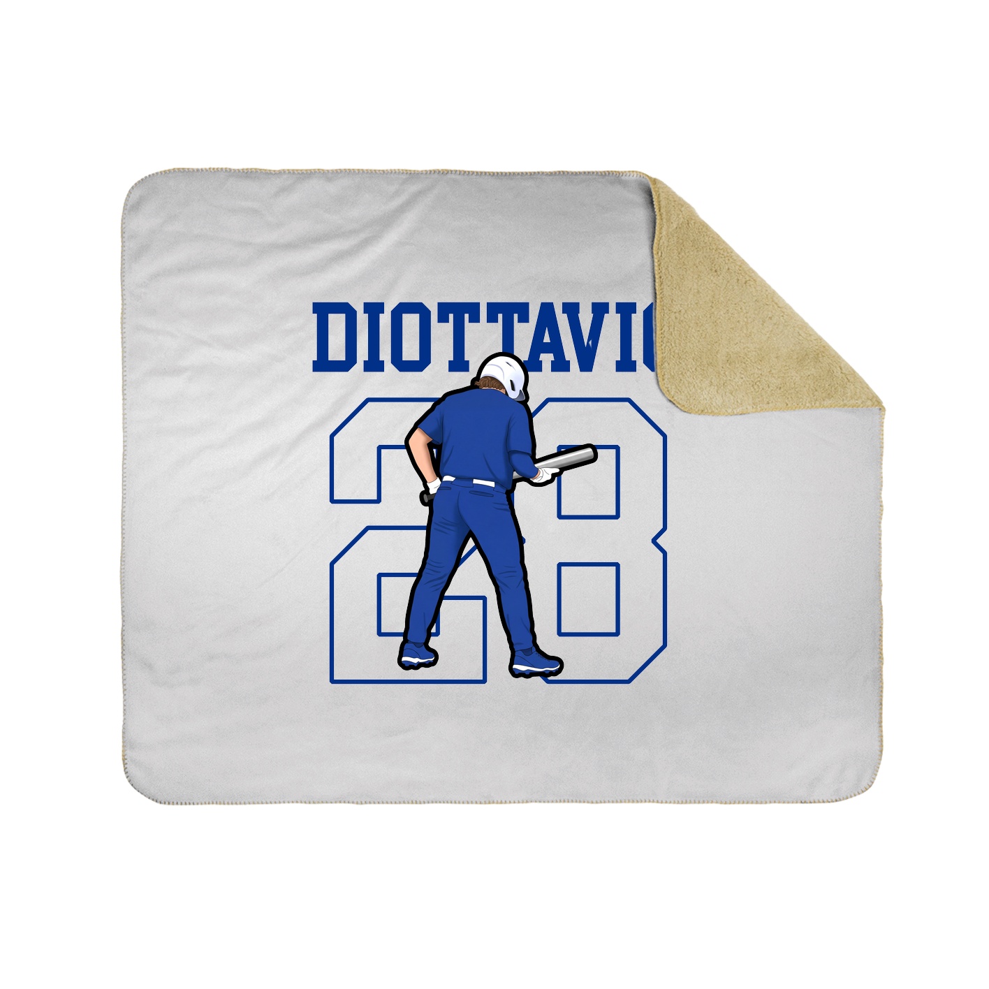 50x60 Sherpa Lined Throw Blanket