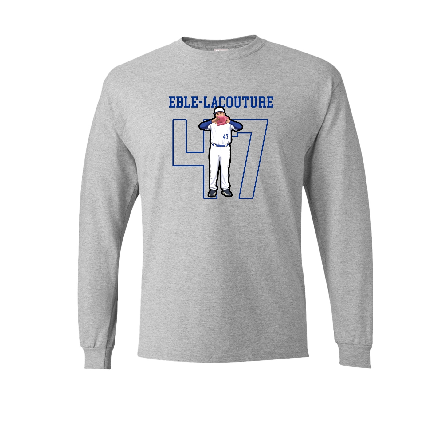 Long Sleeve Tee — Shirsey in Grey