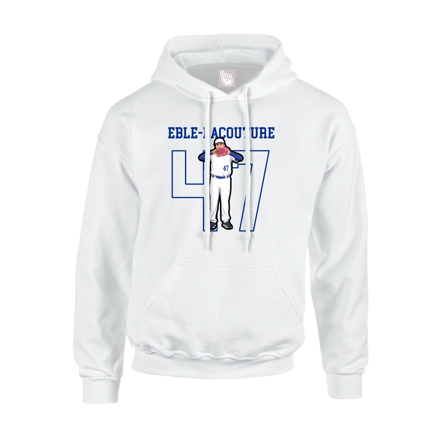 Youth Hoodie — Shirsey in White
