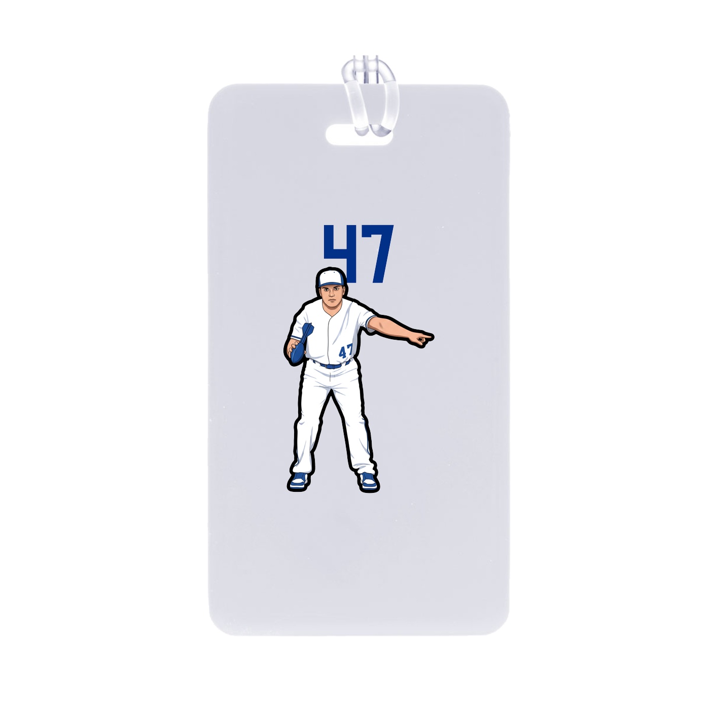 Bag Tag — Number Top in Classic
