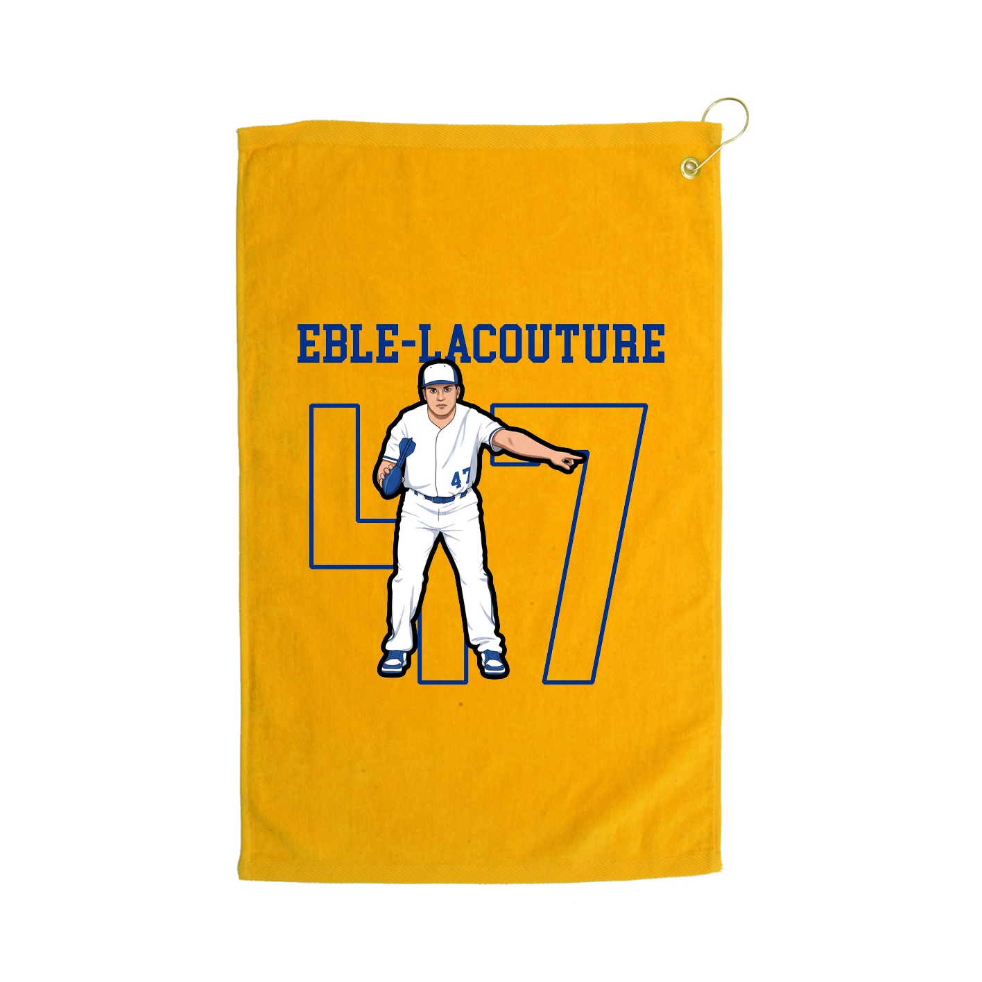 Golf Towel — Shirsey in Gold