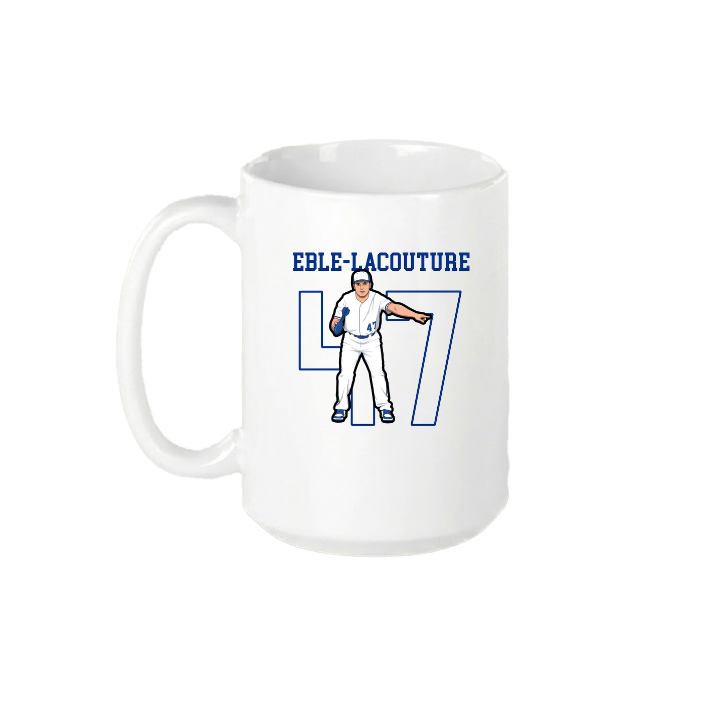 15oz Coffee Mug — Shirsey in White