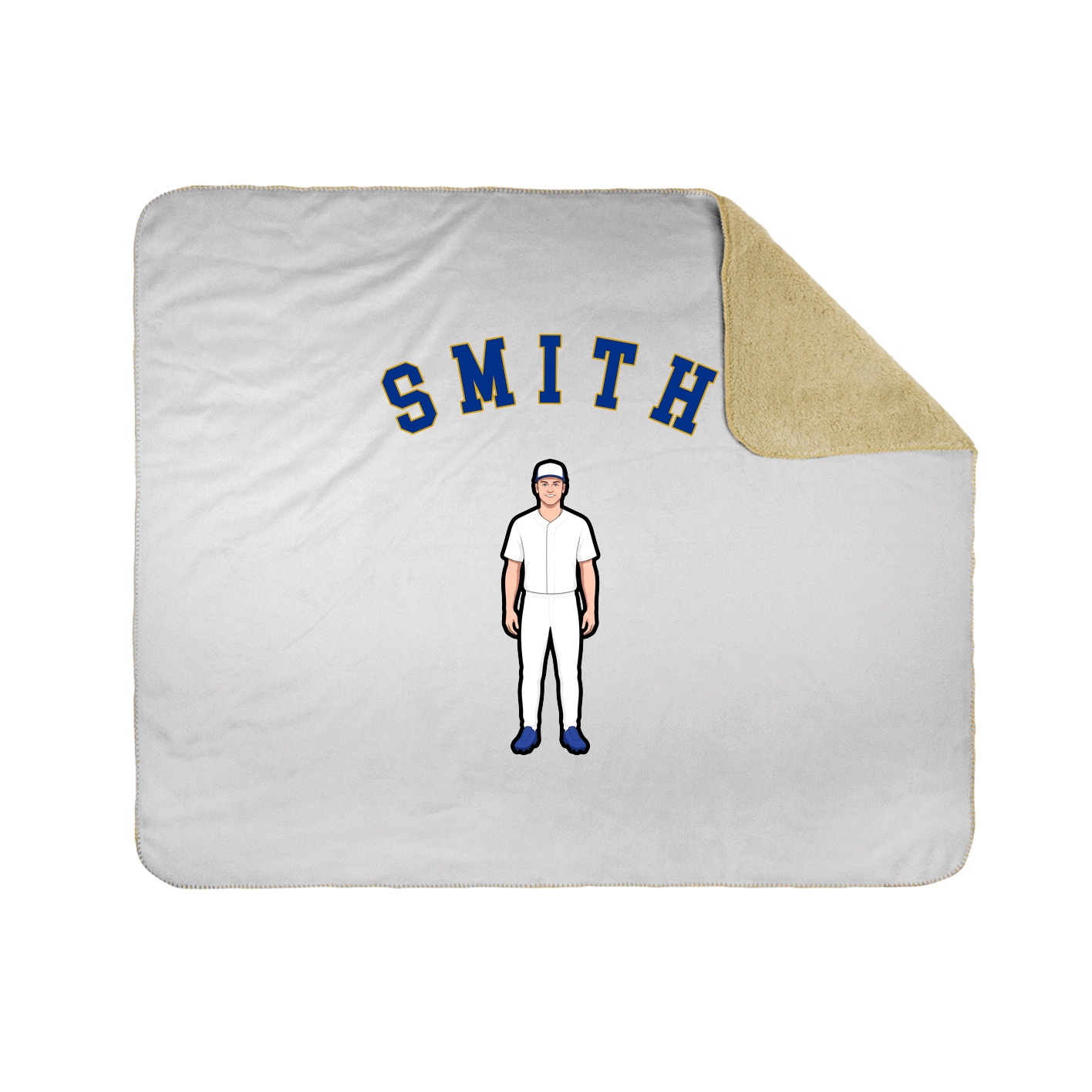 Throw Blanket — Shirsey Arch in White