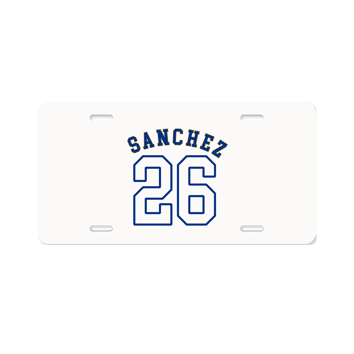 License Plate — Shirsey Arch in Classic