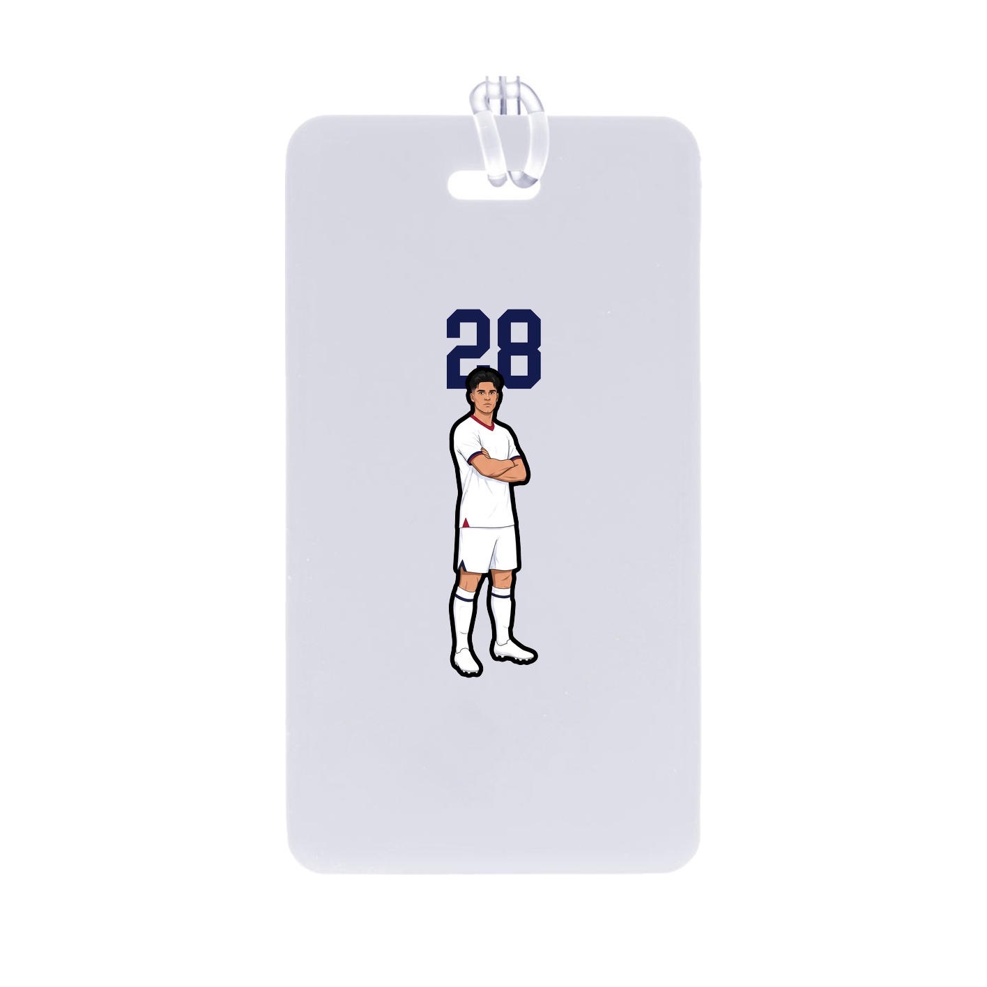 Bag Tag — Number Top in Classic