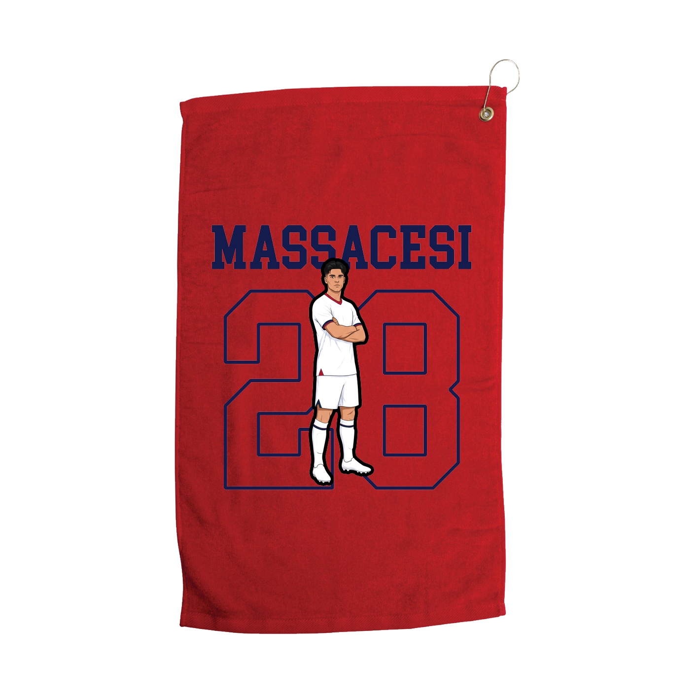 Golf Towel — Shirsey in Red