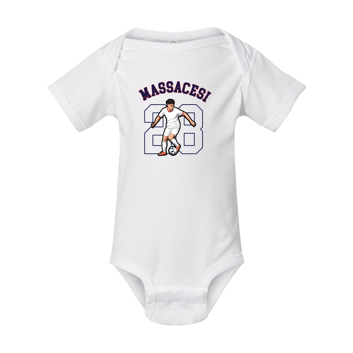 Baby Onesie — Shirsey Arch in White