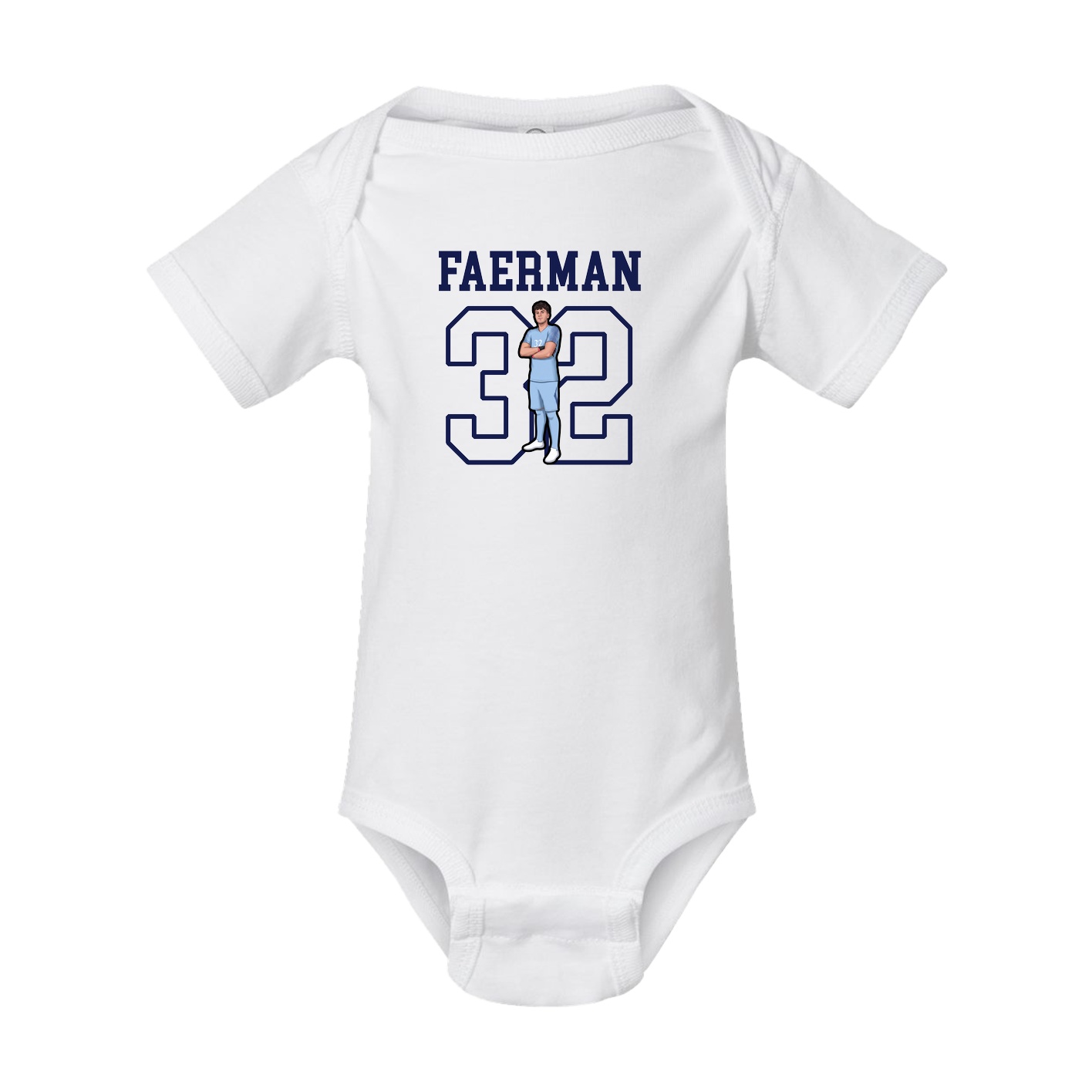 Baby Onesie — Shirsey in White