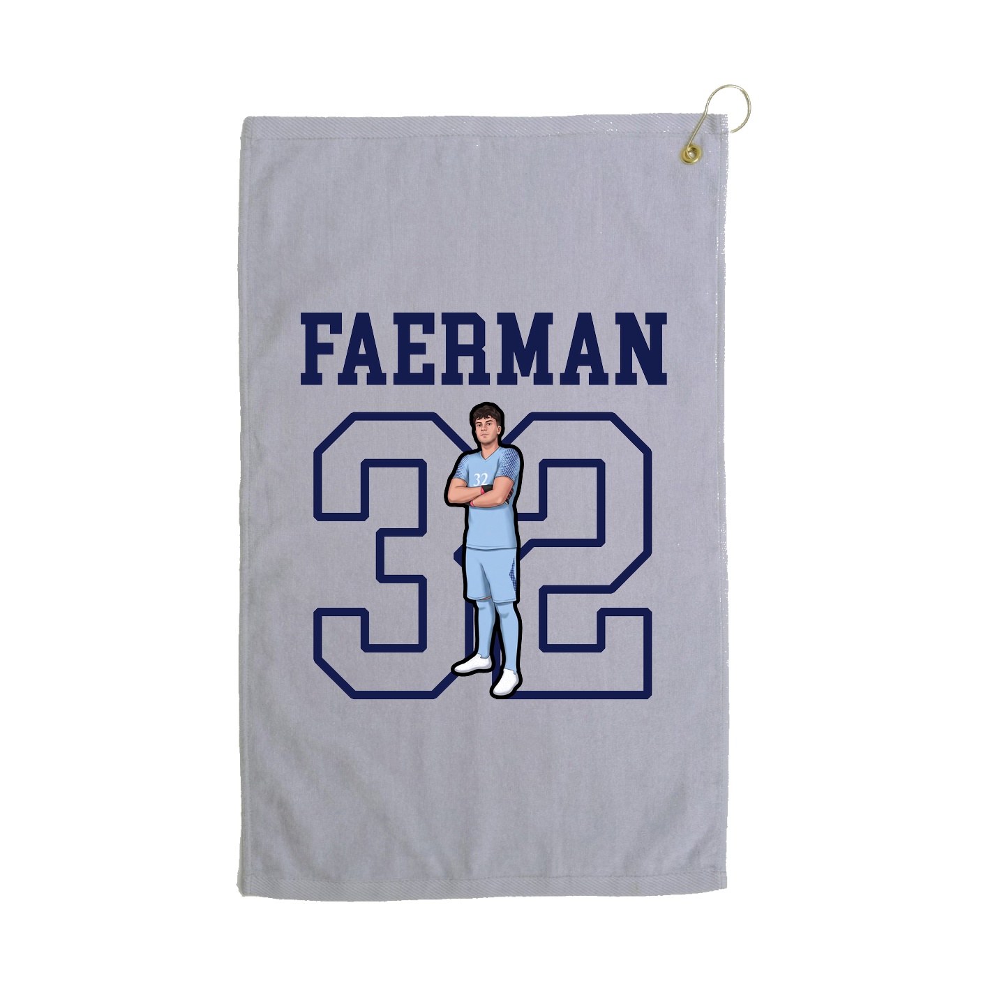 Golf Towel — Shirsey in Grey