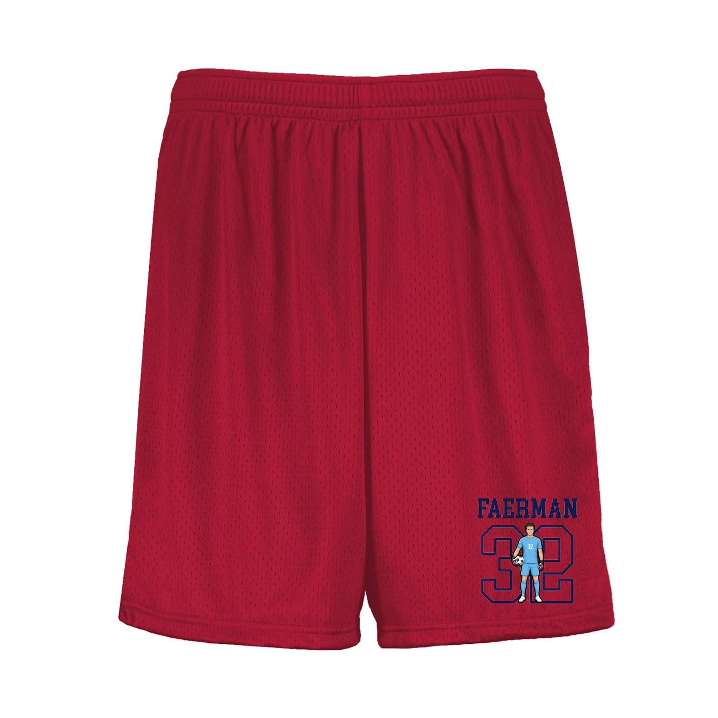 Shorts — Shirsey in Red