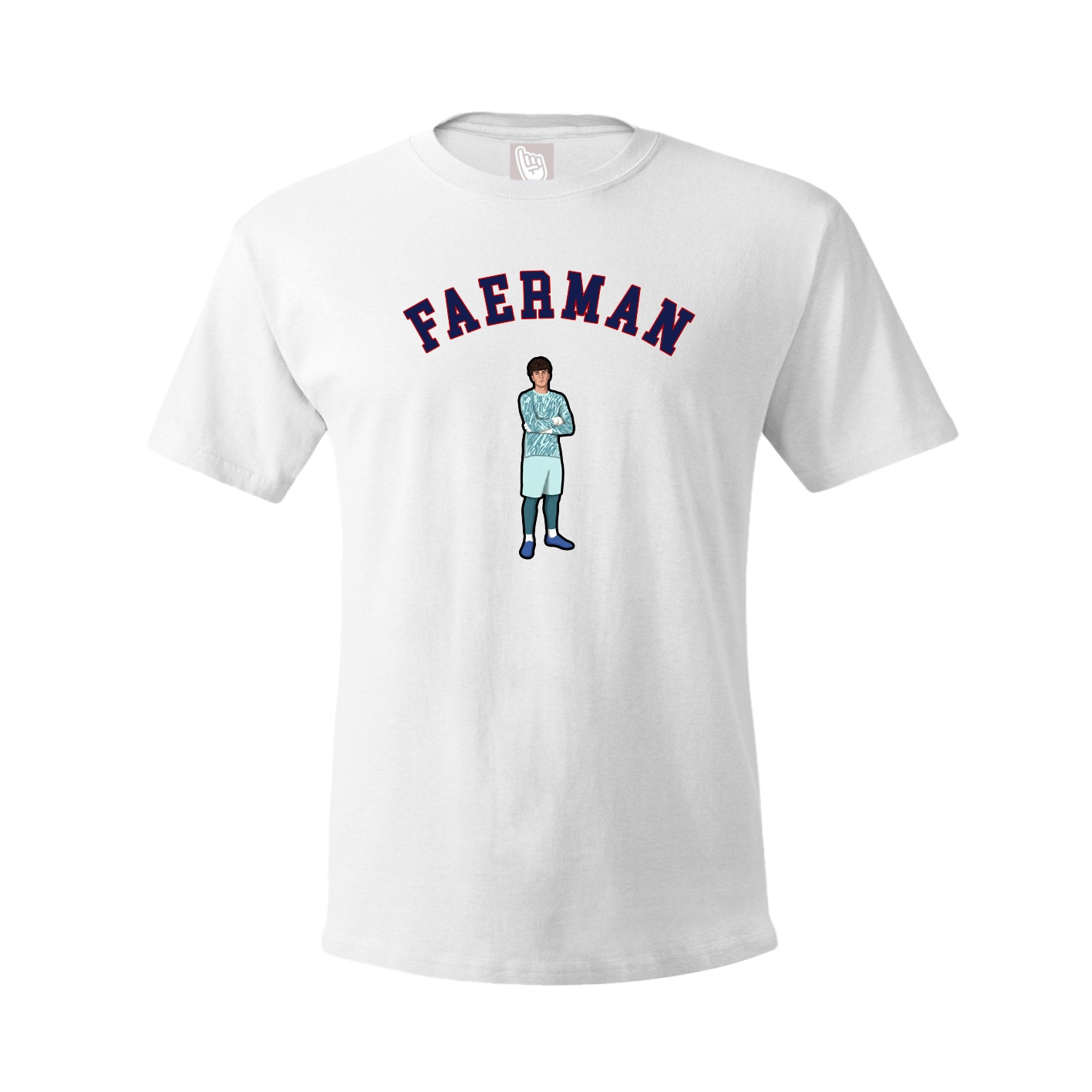 Youth Tee — Shirsey Arch in White